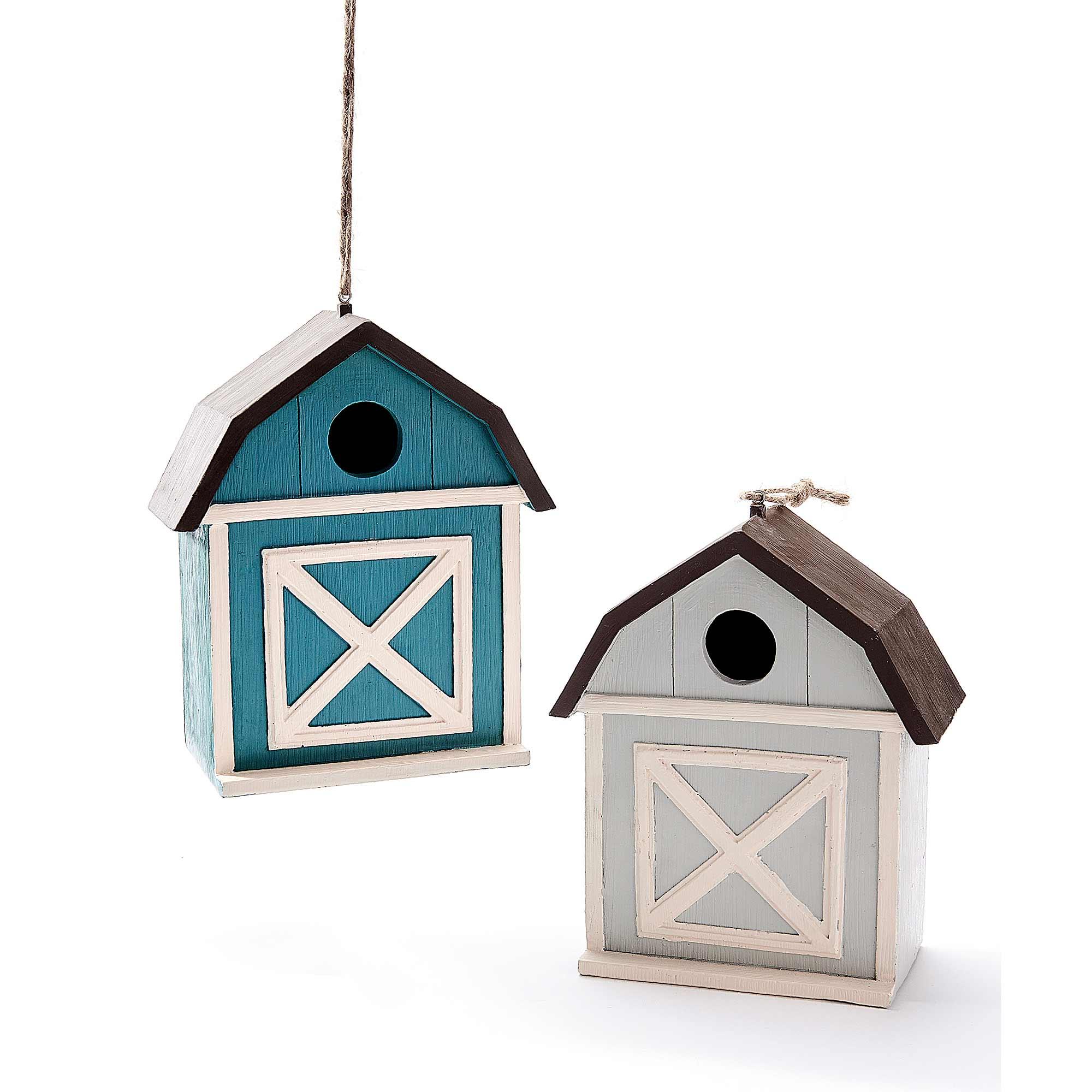 Maison d’oiseaux Grange bleue