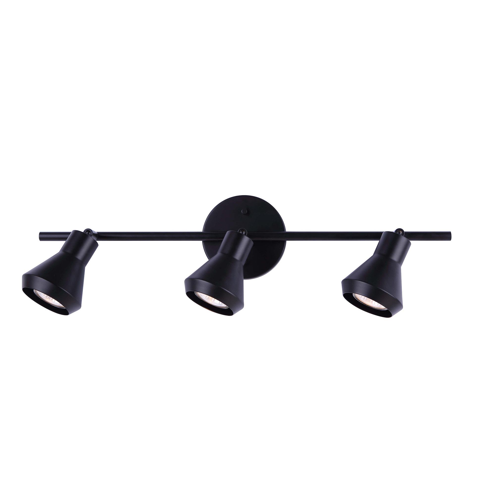 Byck 3-Light Track Fixture Black