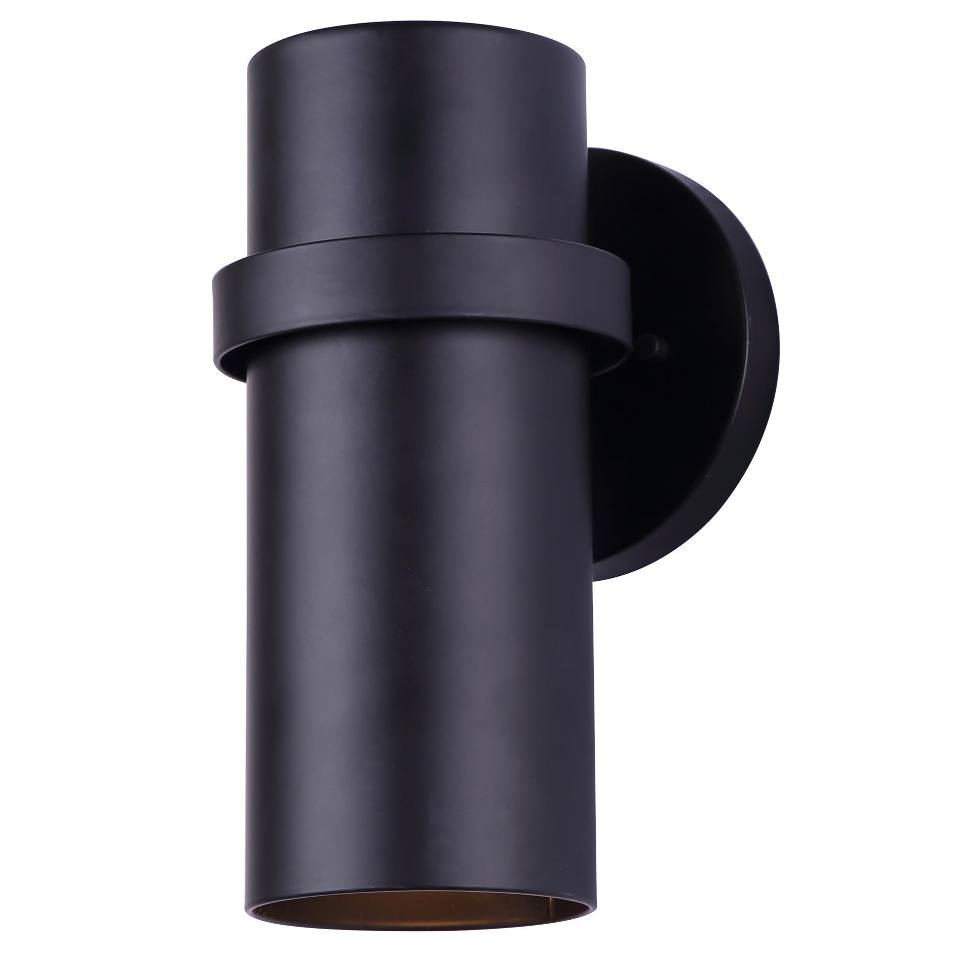 Gavi 10" Black Outdoor Wall Light