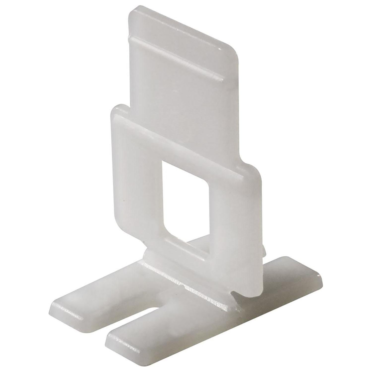 Attaches de nivellement courbes pour tuiles LASH(A), 100/pqt