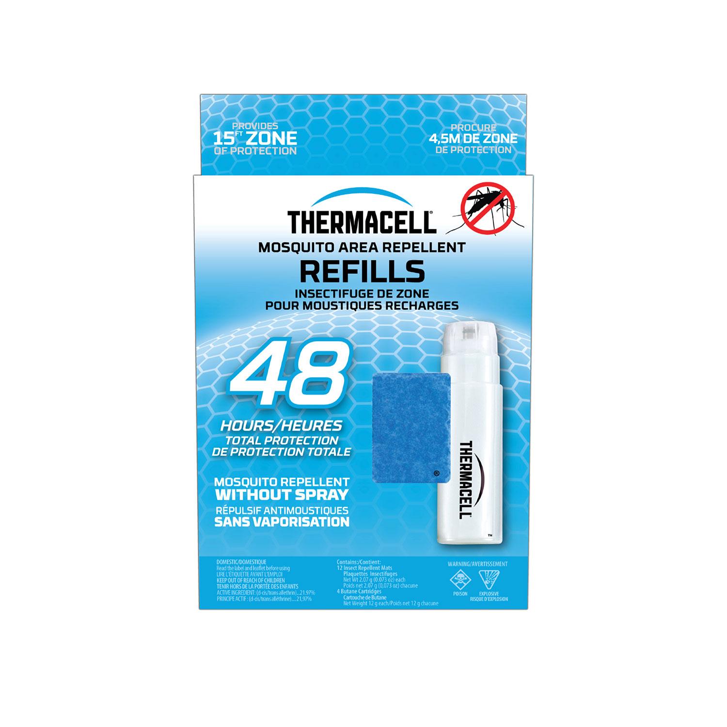 Recharges de répulsif antimoustiques originales, 48 heures