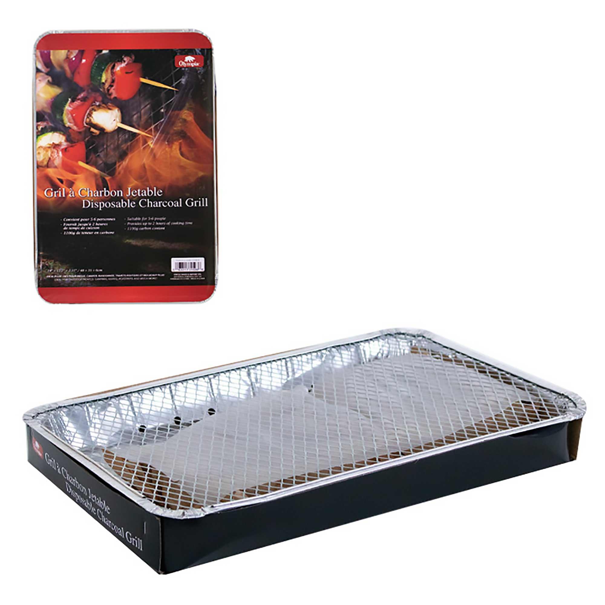 Disposable Charcoal Grill 5-6 Person
