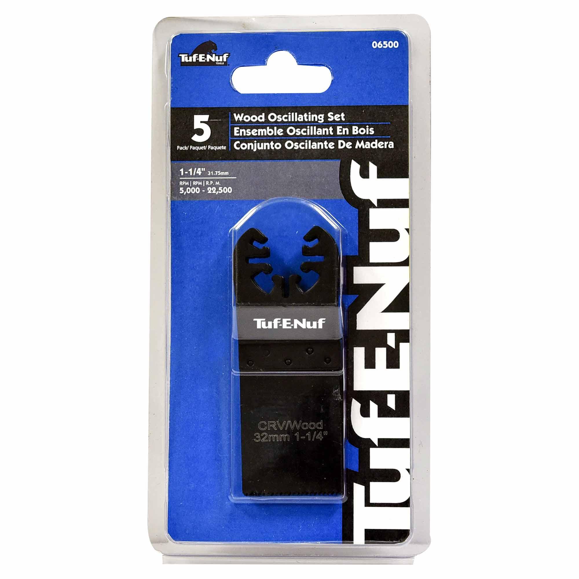 1-1/4" Wood Oscillating Blade Set-5/Pack