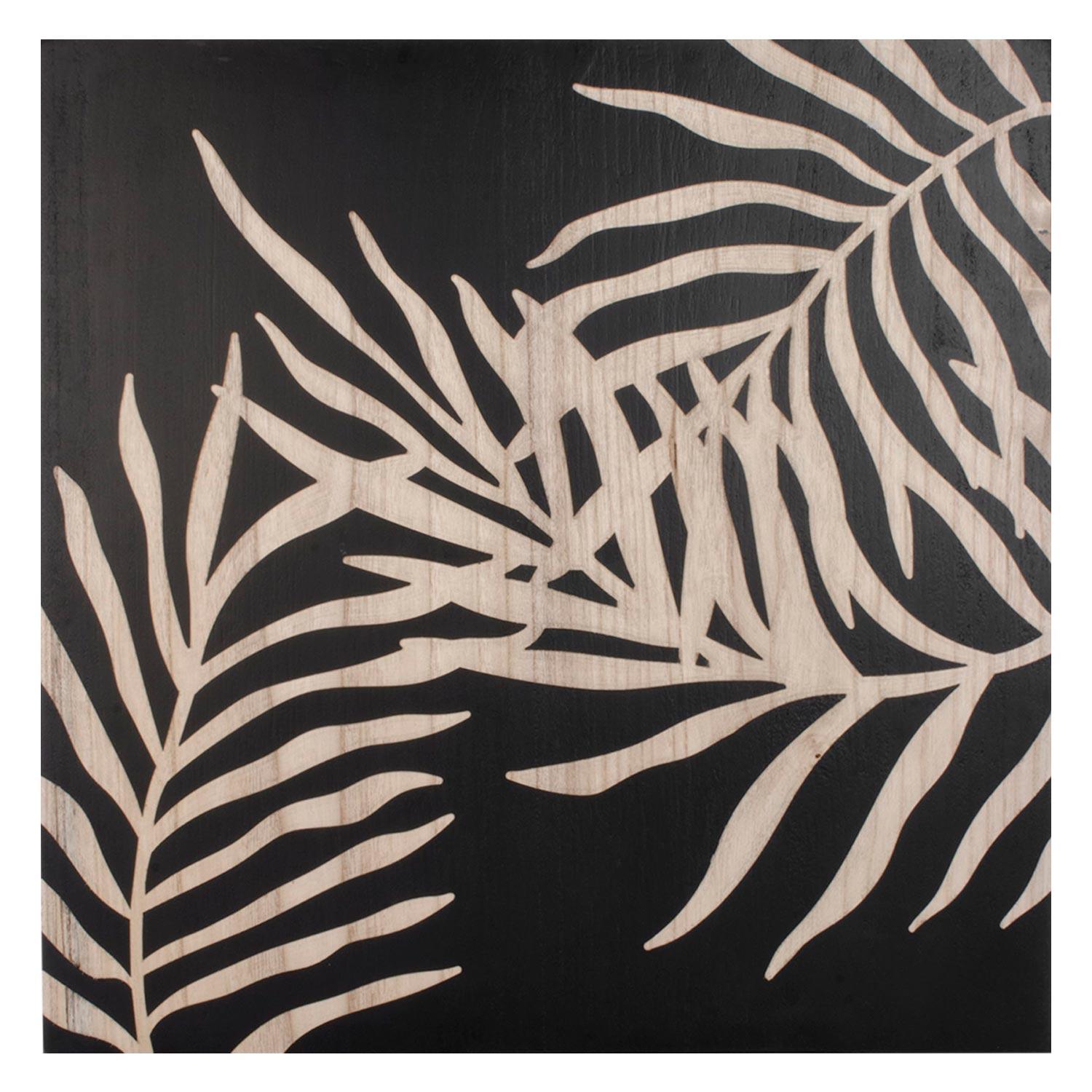 Wood Foliage Wall Art