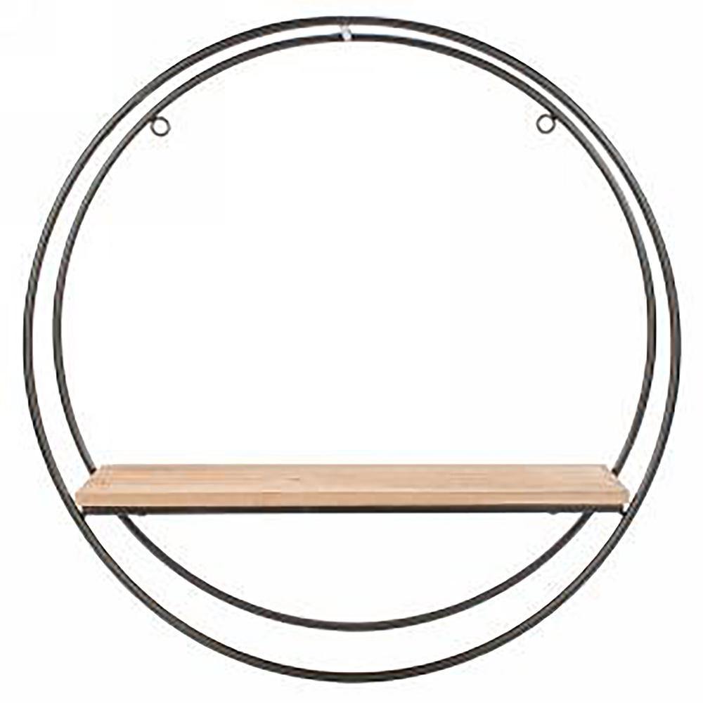 Round Metal Wall Shelf