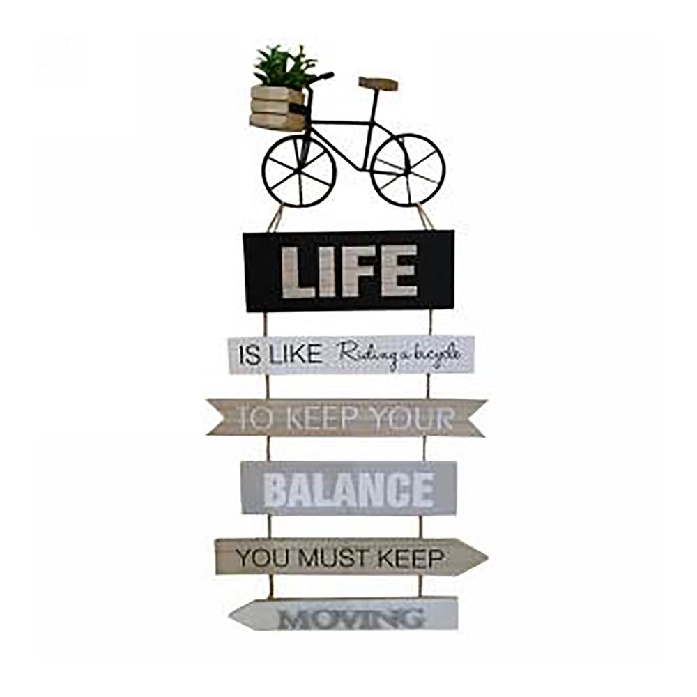 Bicycle Wall Plaque