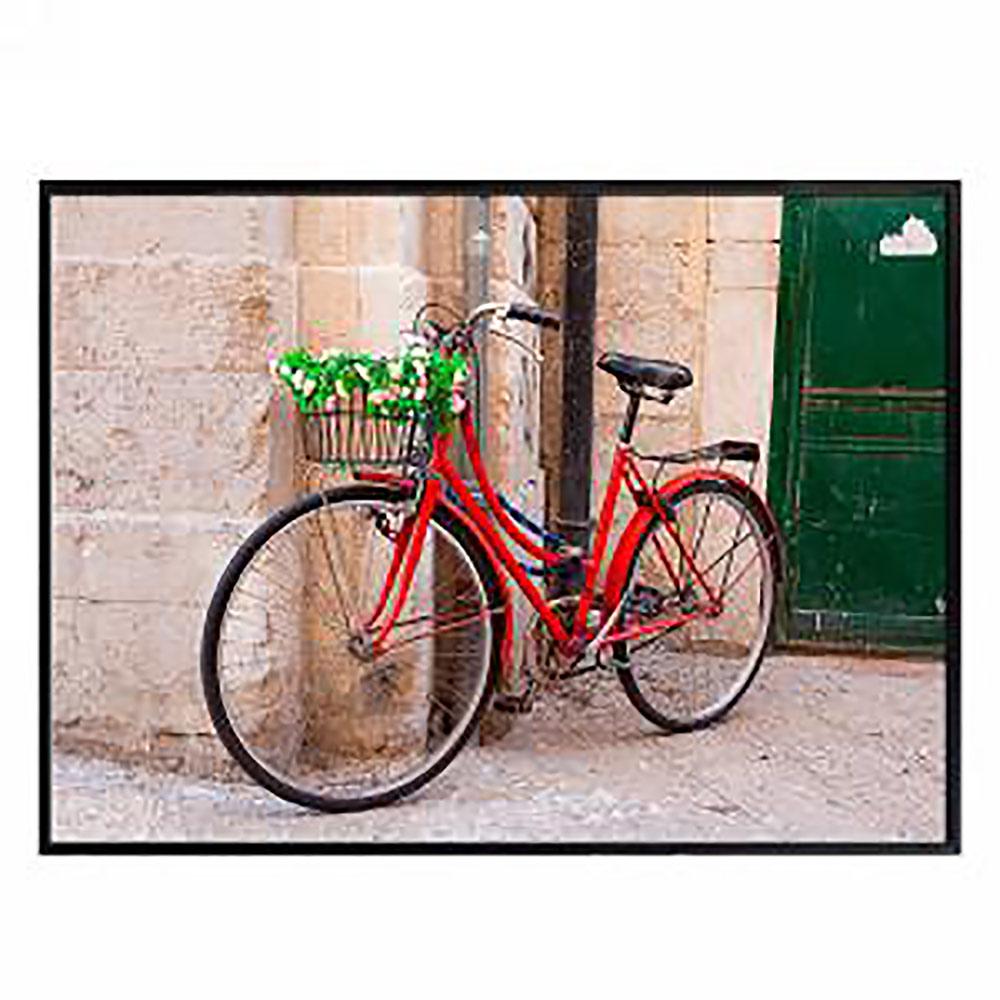 Red Bicycle Wall Art