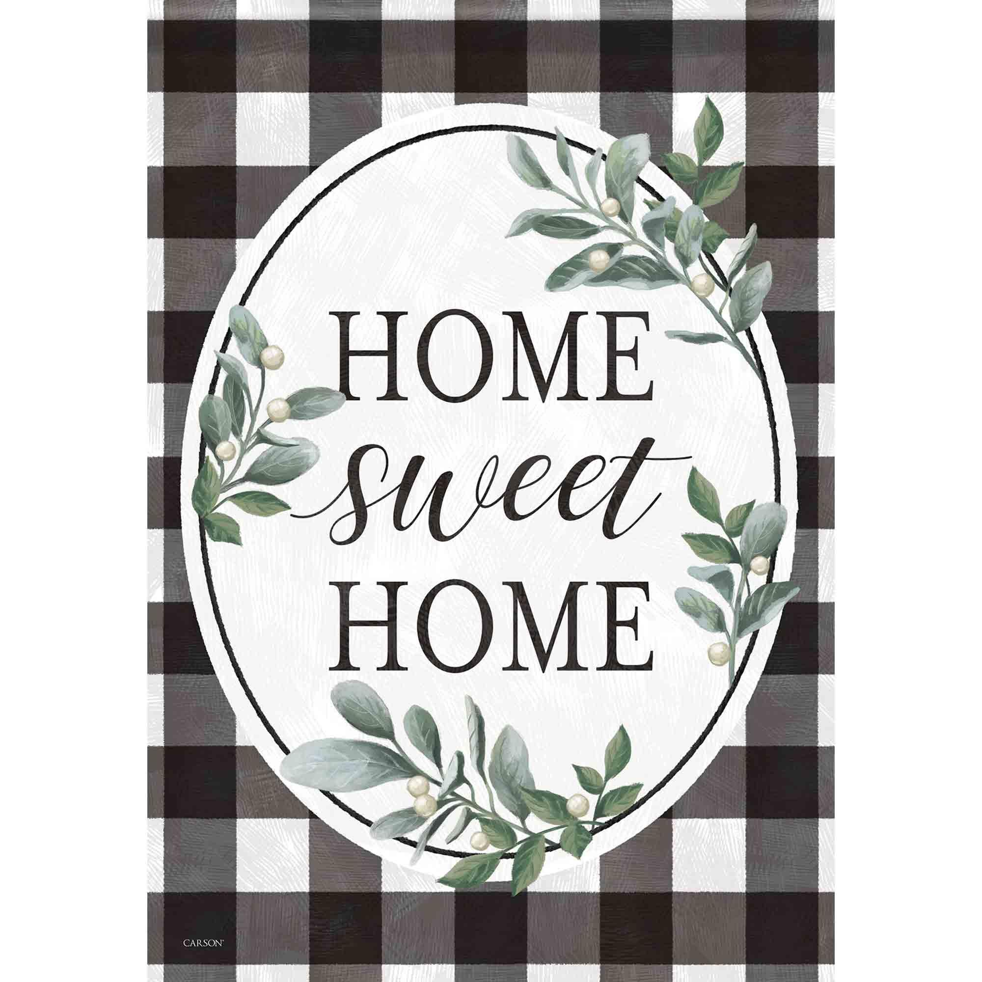 Spring Garden Flag Home Sweet Home