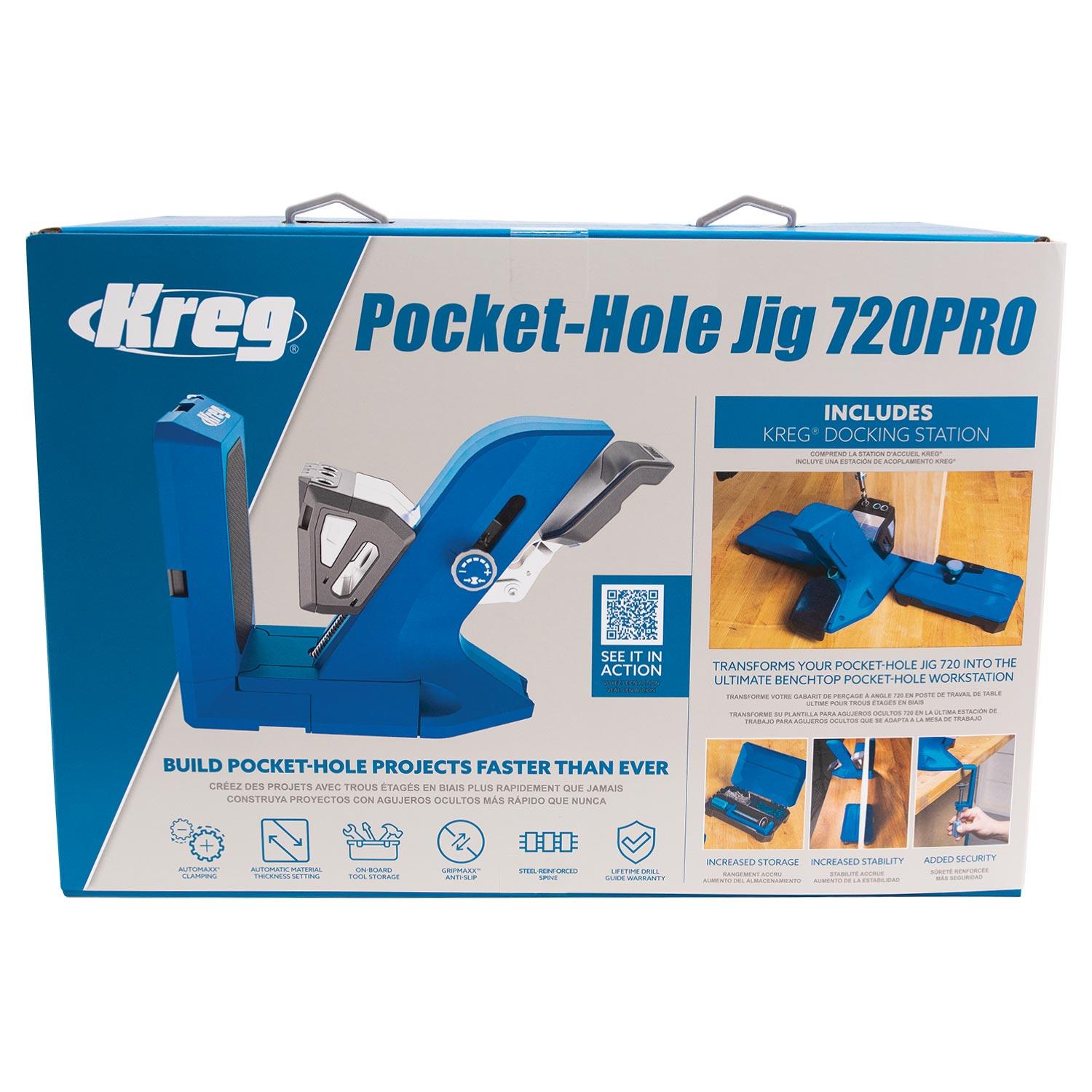 Gabarit pour trous borgnes Kreg 720PRO