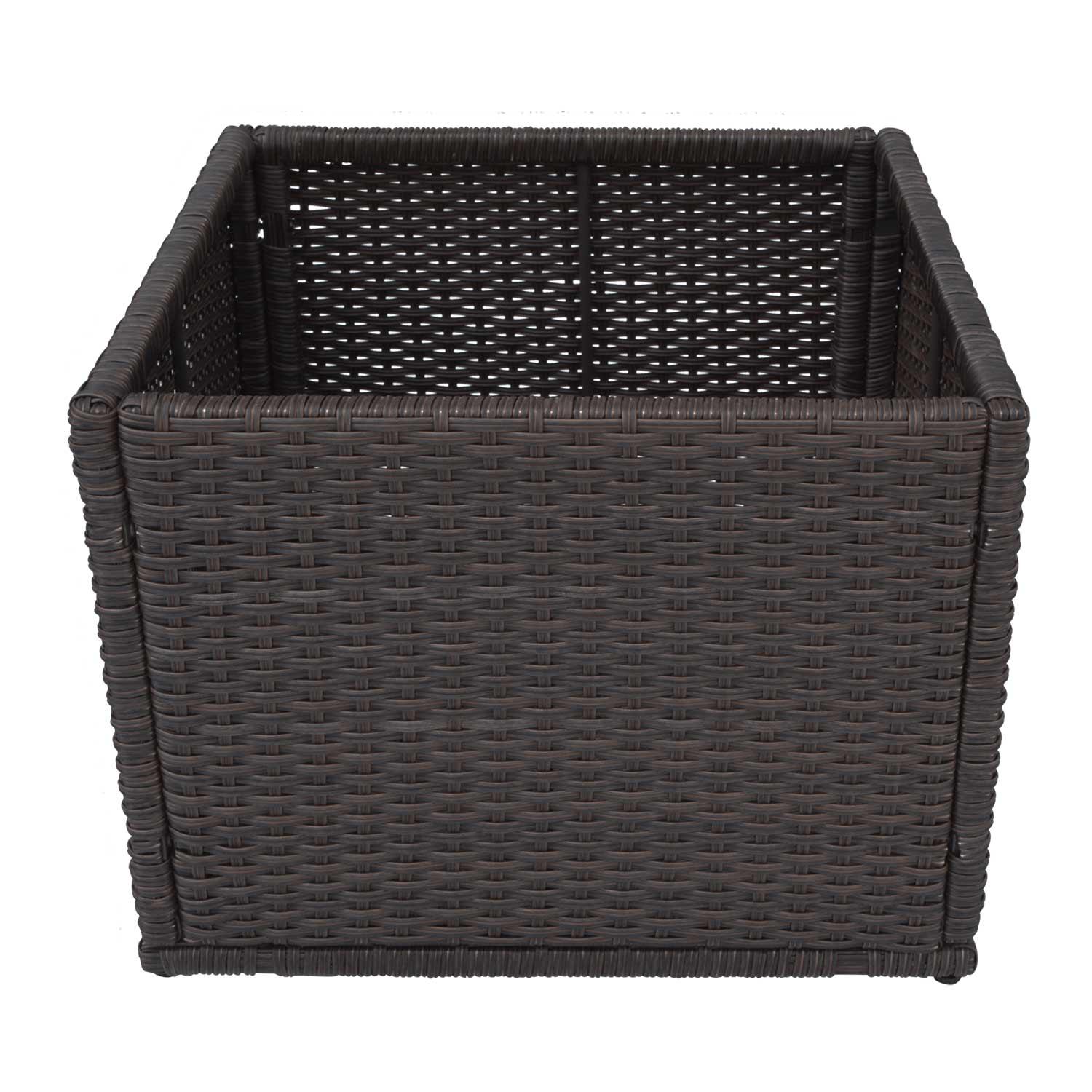 Jardinière droite – mobilier ceinturant de spa carré