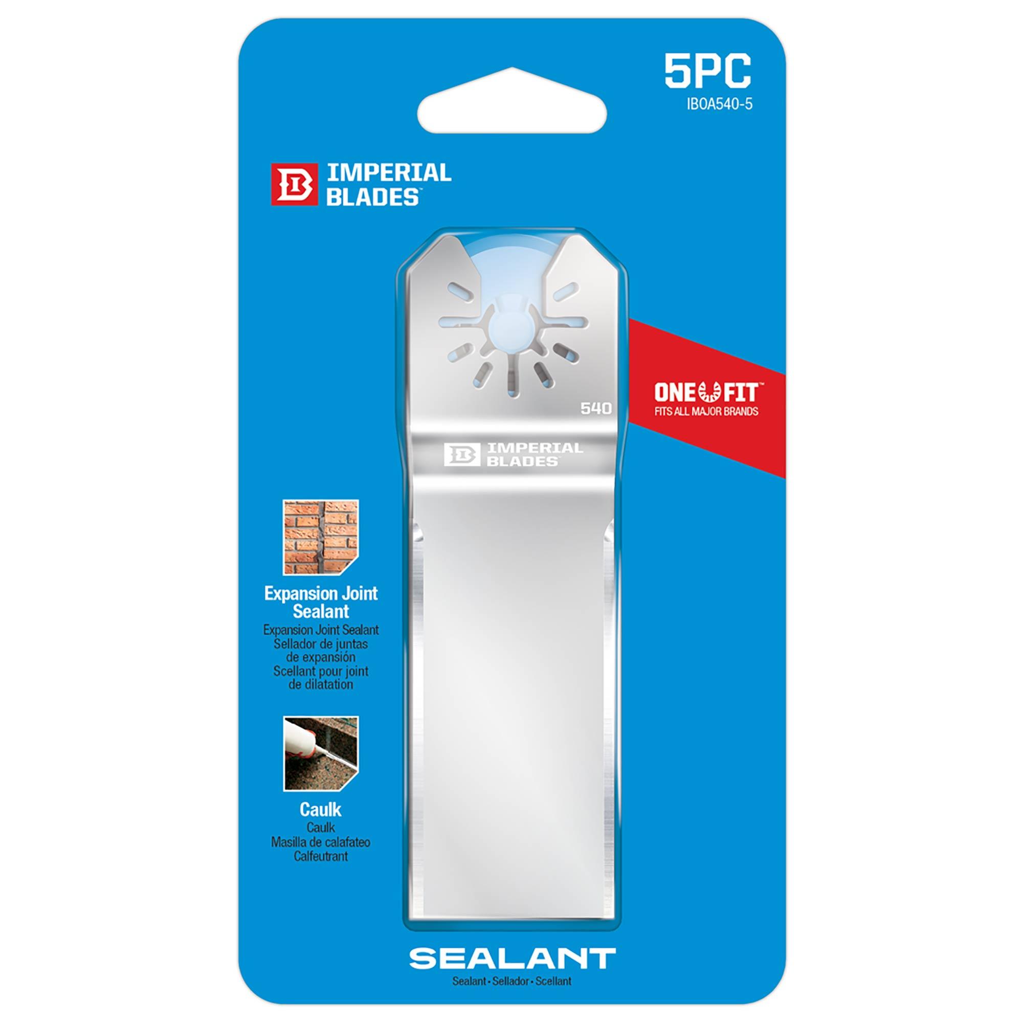 Lame droite pour scellant One Fit, 5/pqt