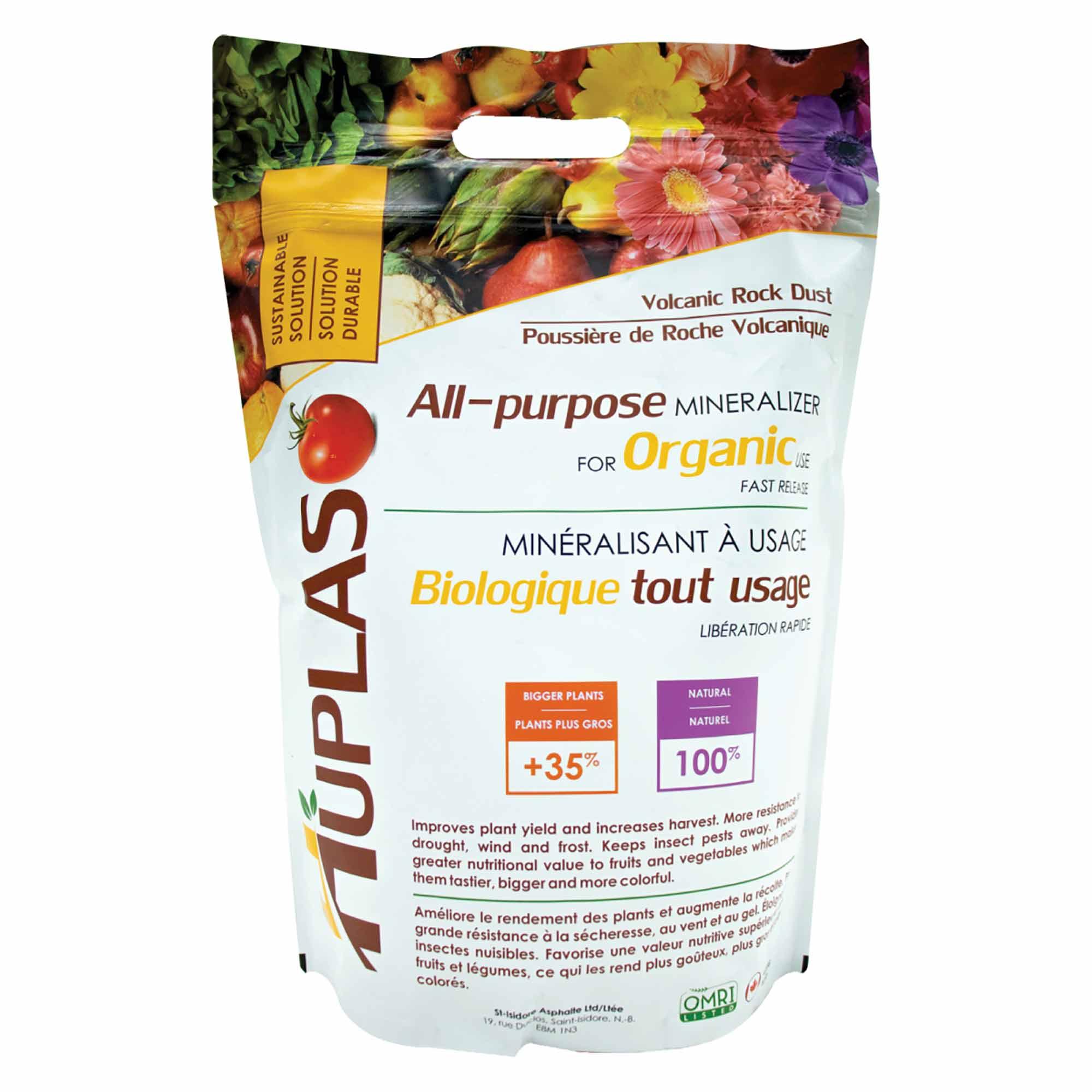 Minéralisant biologique tout usage libération rapide, 2,1 kg