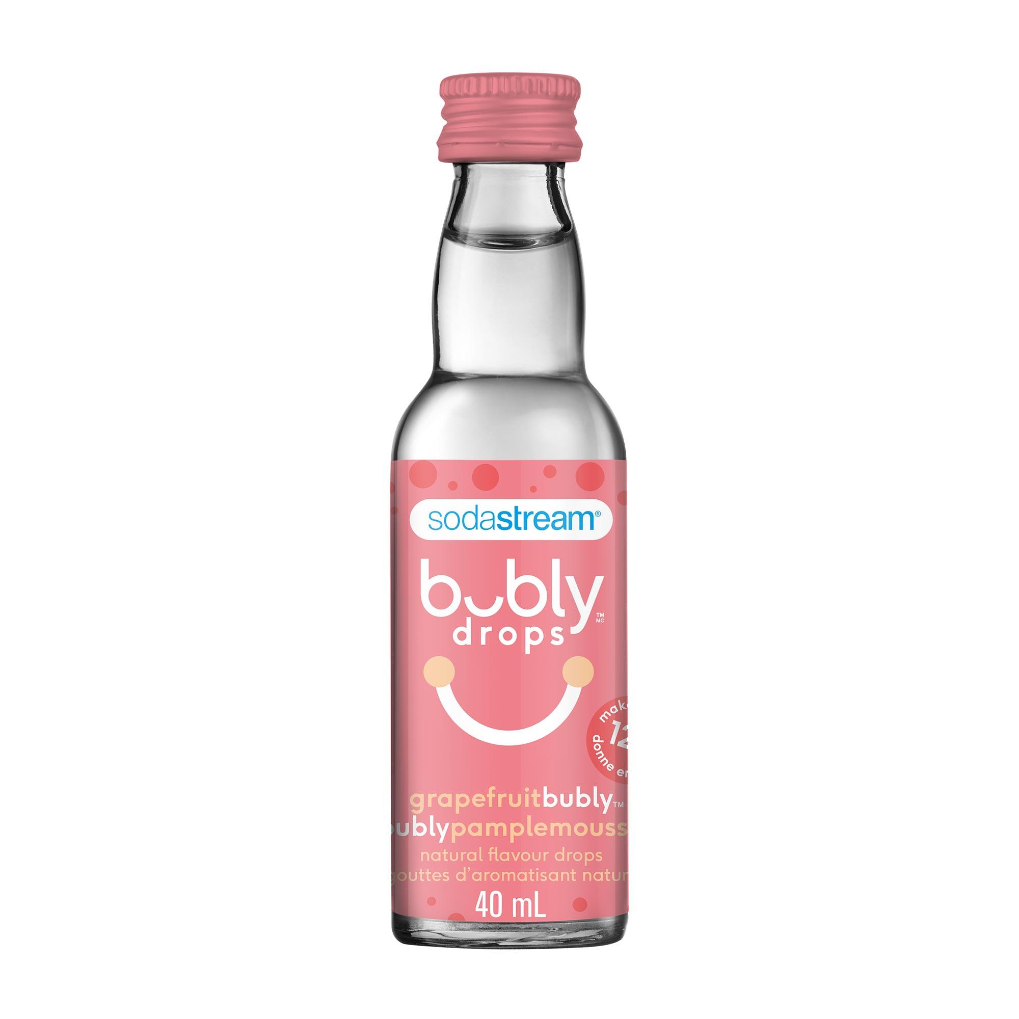 Concentré d’aromatisant bubly 40 ml, pamplemousse