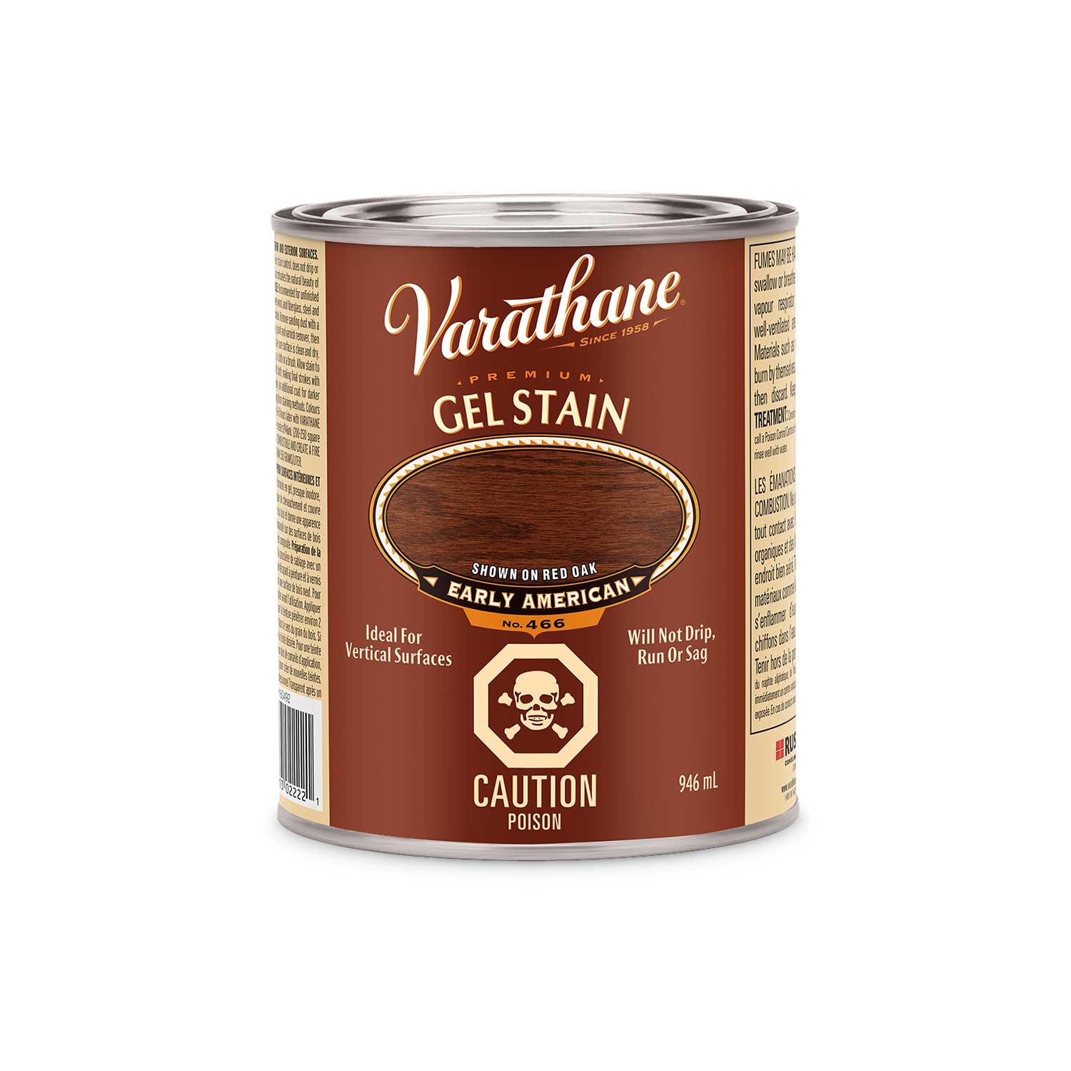 Varathane Premium Gel Stain, Early American, 946mL