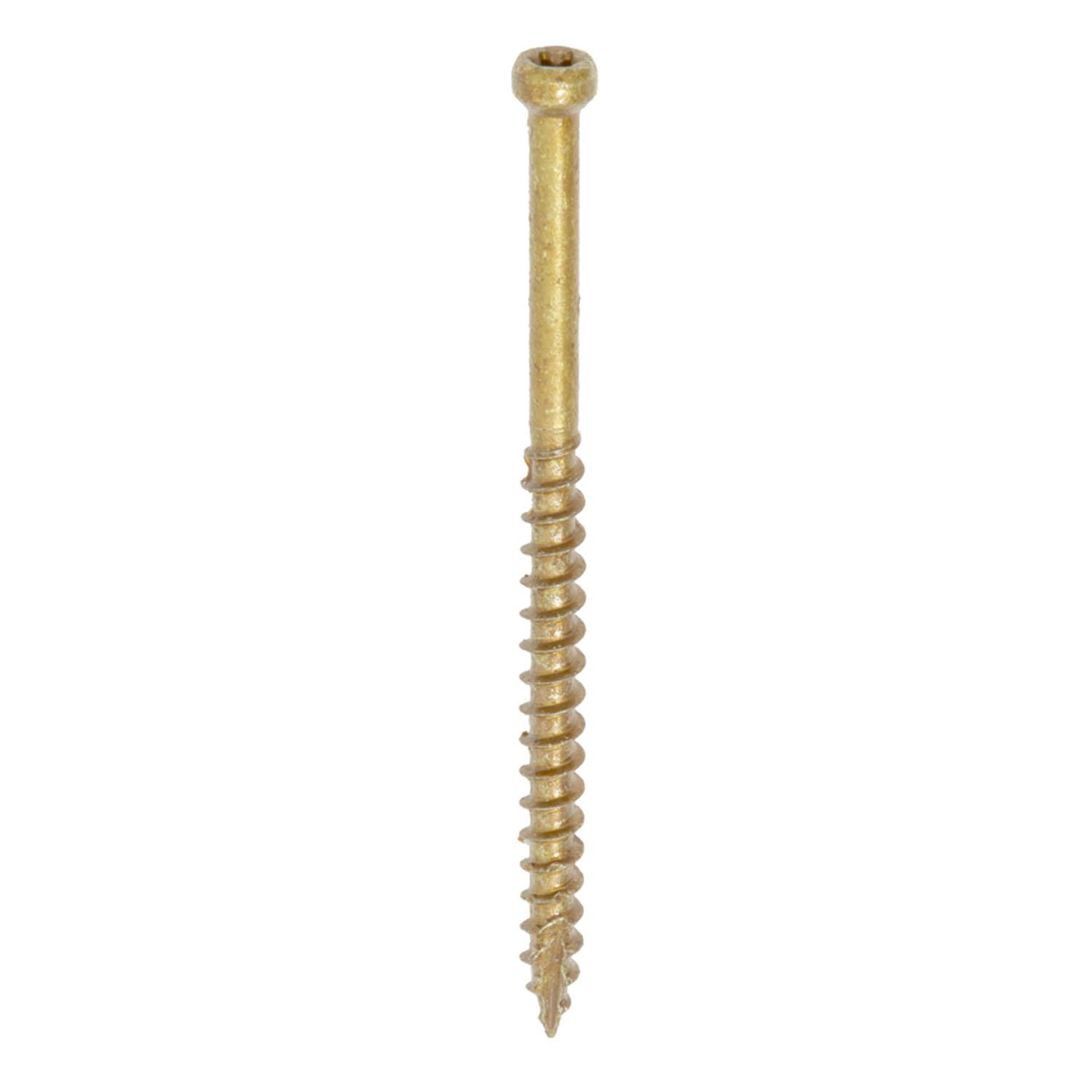 #8 x 2-1/2" FIN Trim Head Screws PRO-Pak -100/Pack