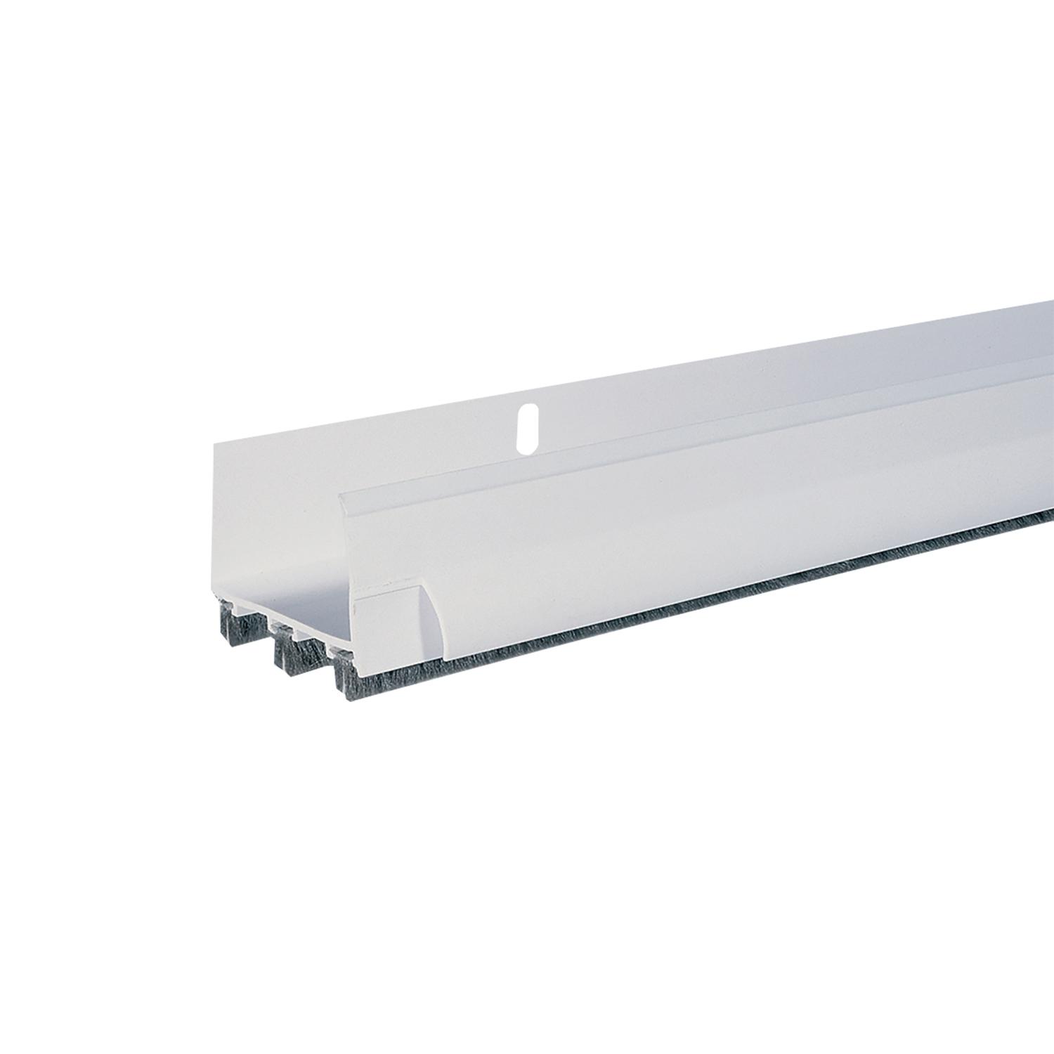 Bas de porte en vinyle en U 36" - Blanc