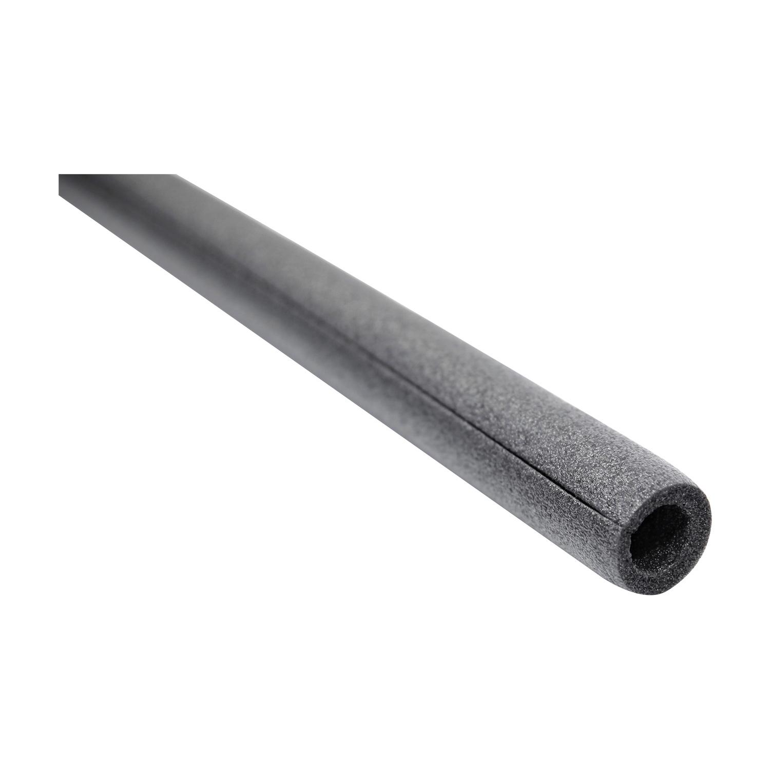 Isolation de tuyau en caoutchouc Premium 1/2" x 6'-Noir