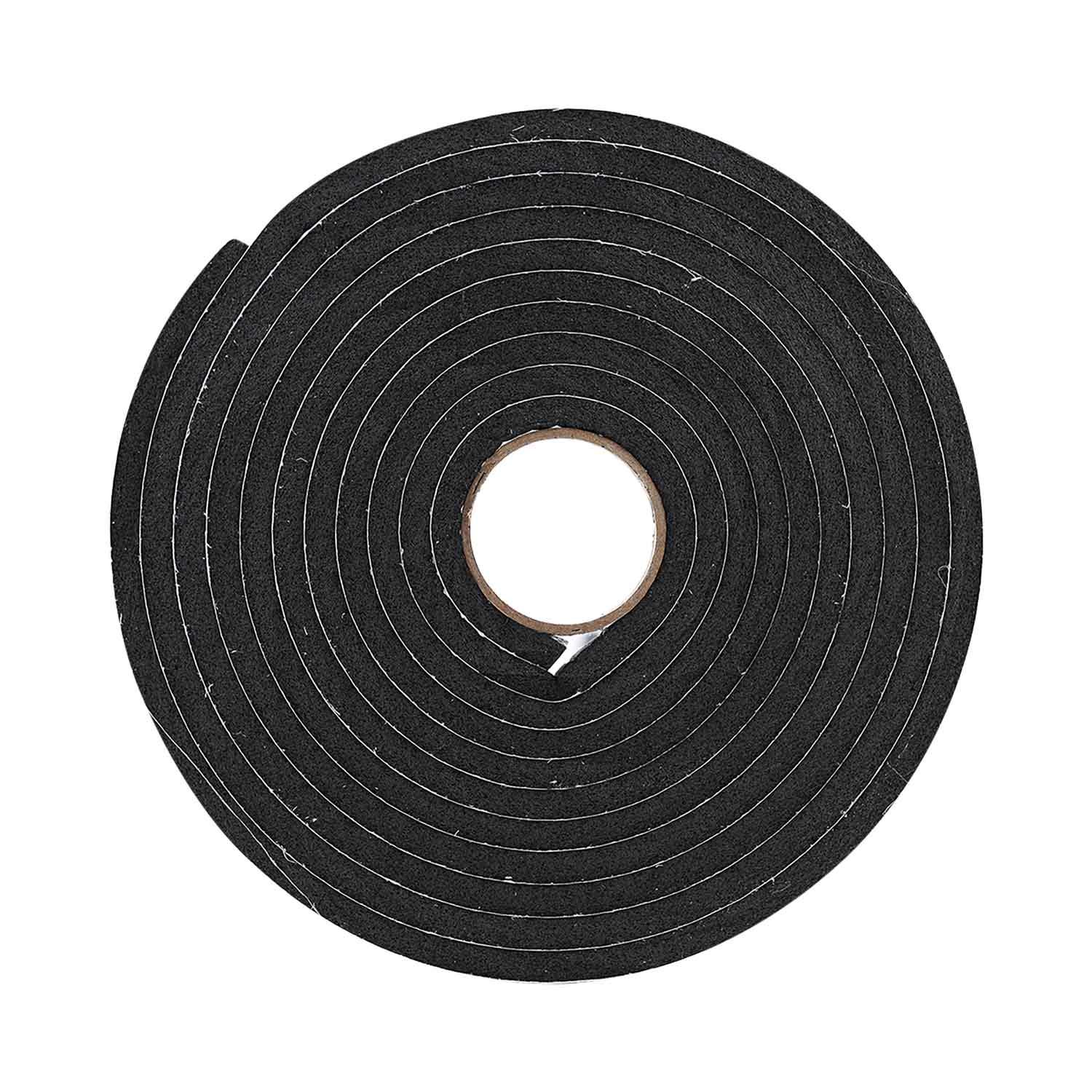 Ruban de mousse isolante anti-humidité 12' - Noir