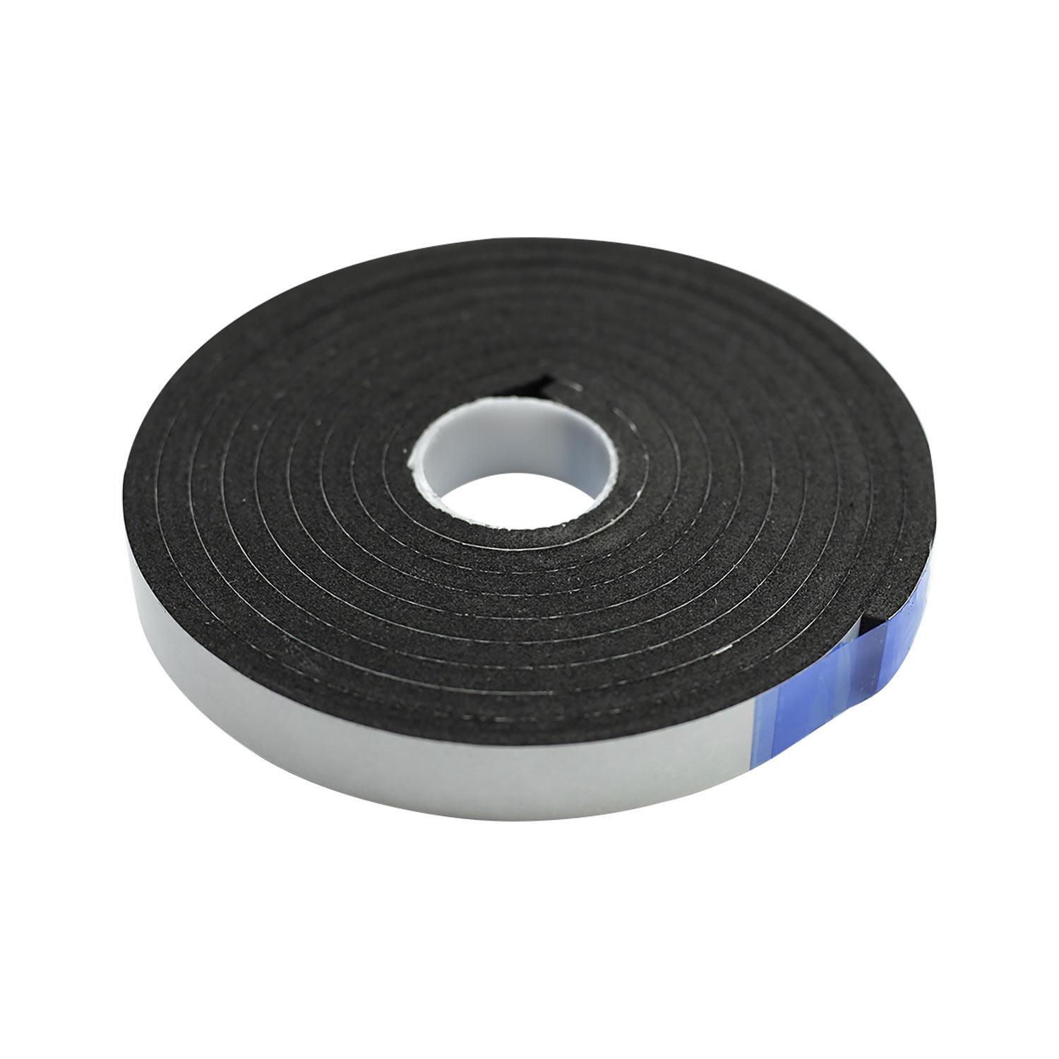 Ruban de mousse isolante anti-humidité 12' - Noir