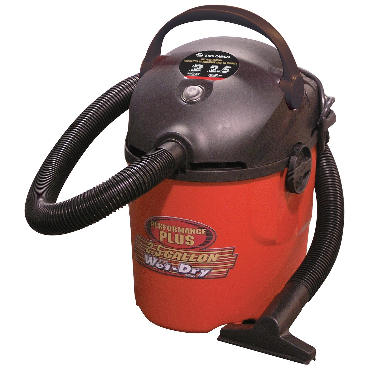Aspirateur sec/humide, 2,5 gal