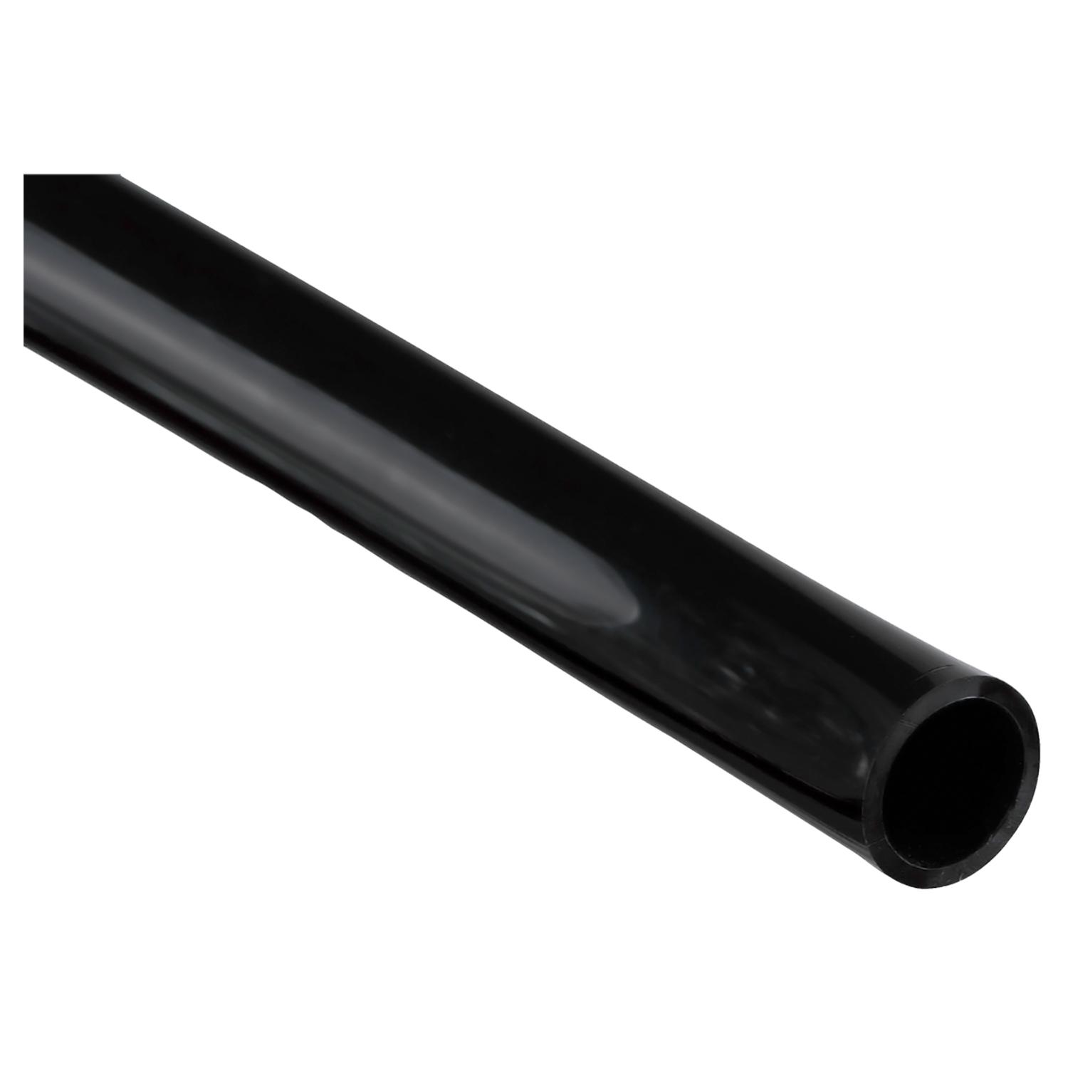 Tuyau en vinyle précoupé 1 x 3/4 po x 10 pi noir