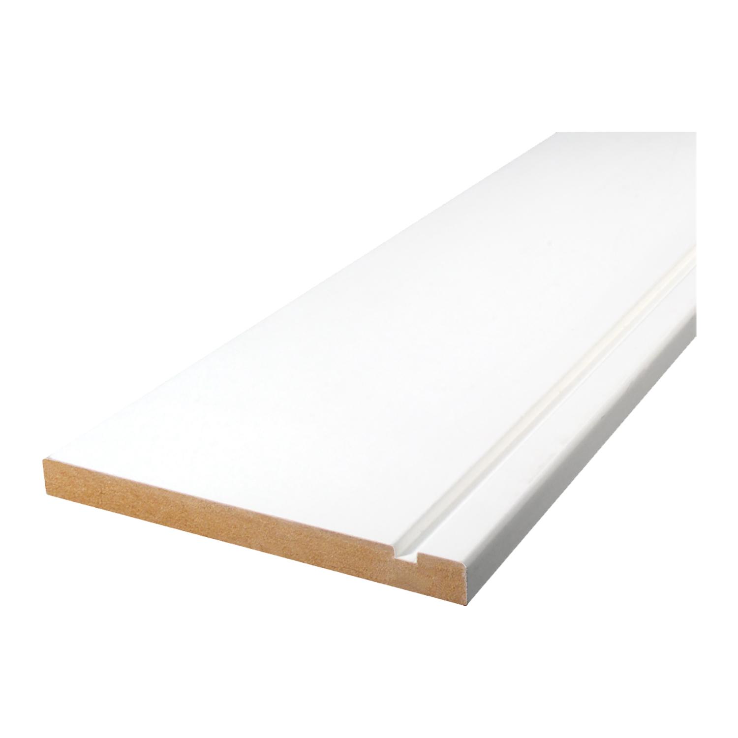 Plinthe en FDM prétraitée 1/2 x 5 po x 8 pi