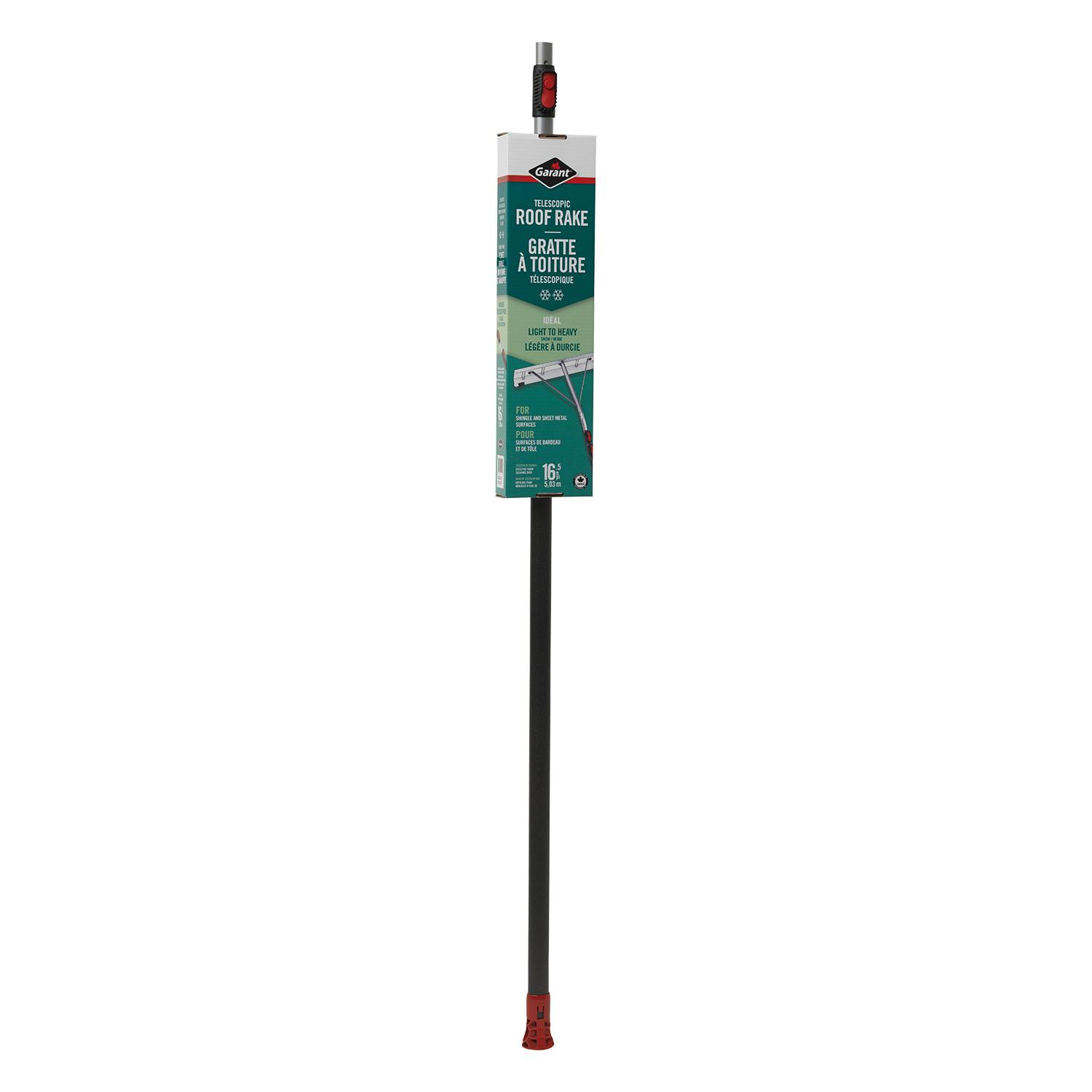 24" Aluminum Blade Telescopic Snow Roof Rake