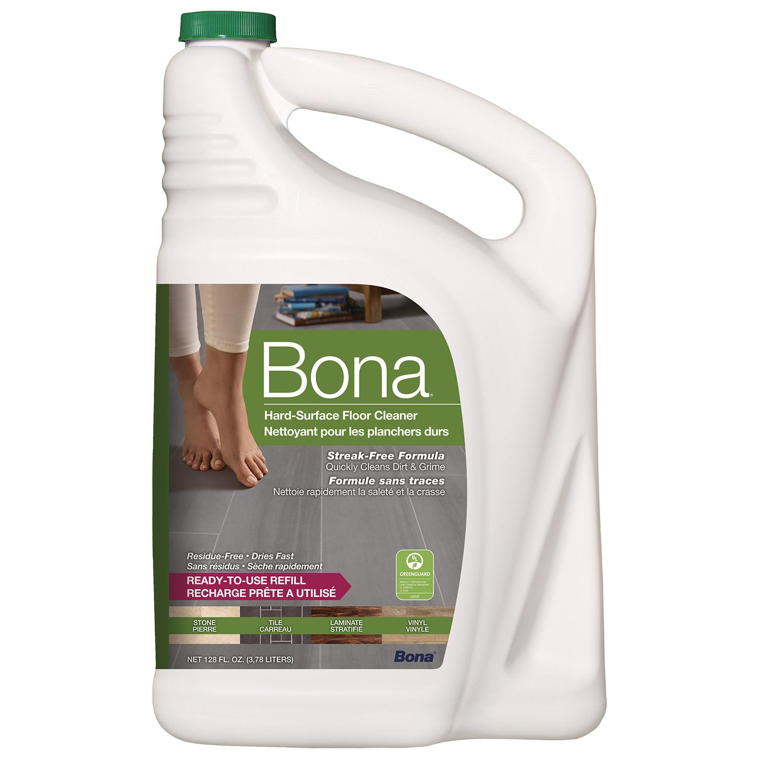 Hard Surface Floor Cleaner Refill, 3.79L