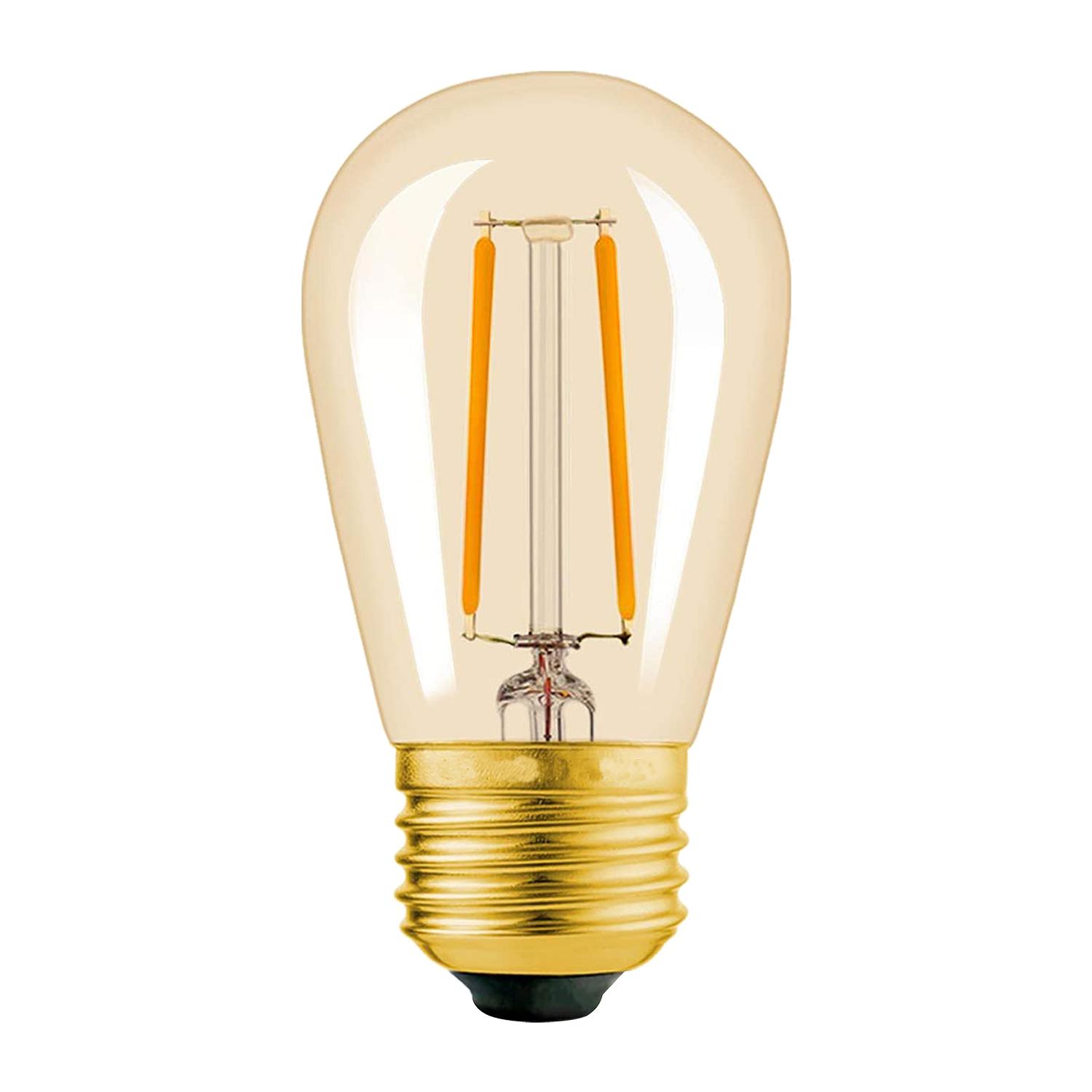Ampoules DEL S14 de rechange pour guirlande de 1,5 W, 6/pqt
