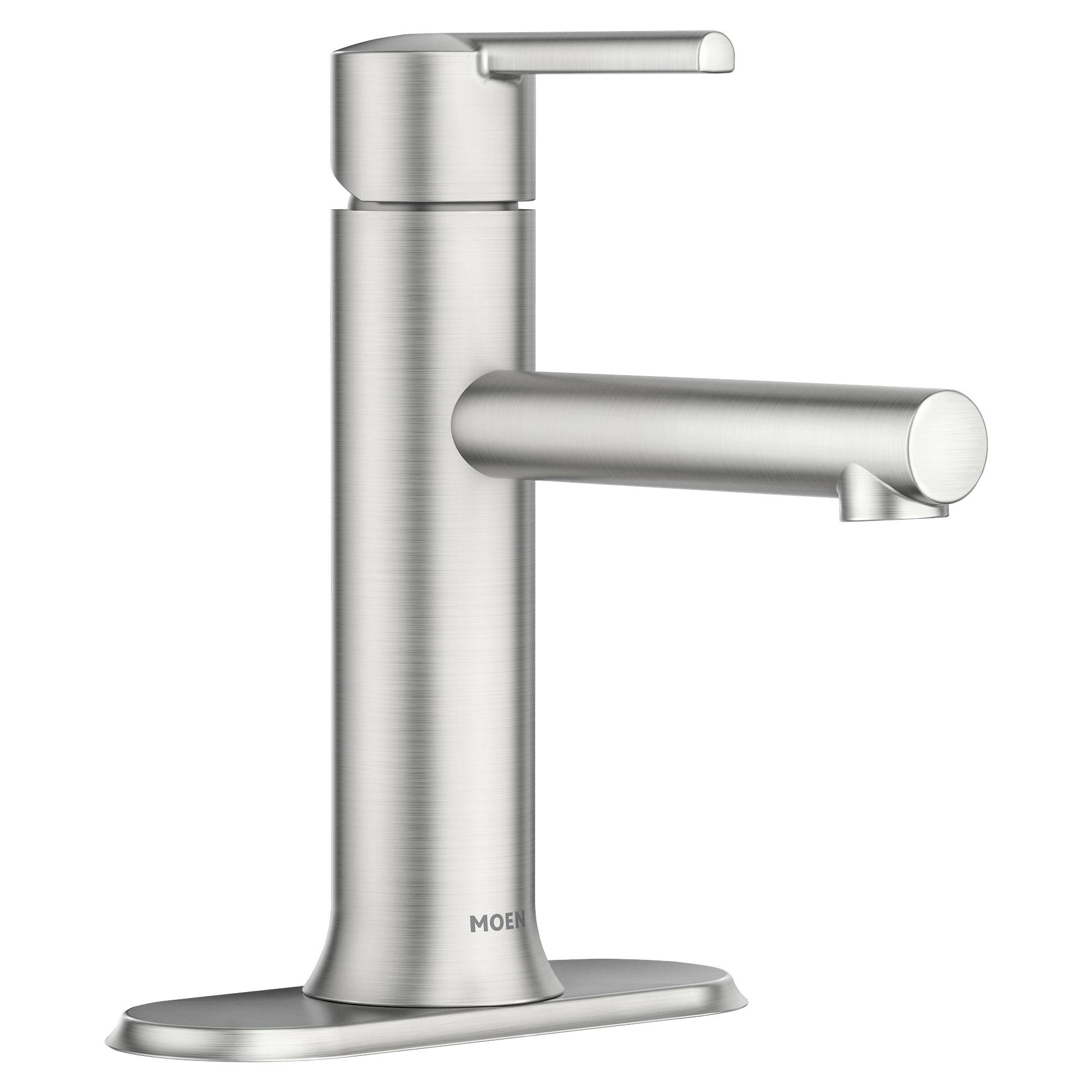 Arlys Spot Resist Brushed Nickel One-Handle Bathroom faucet