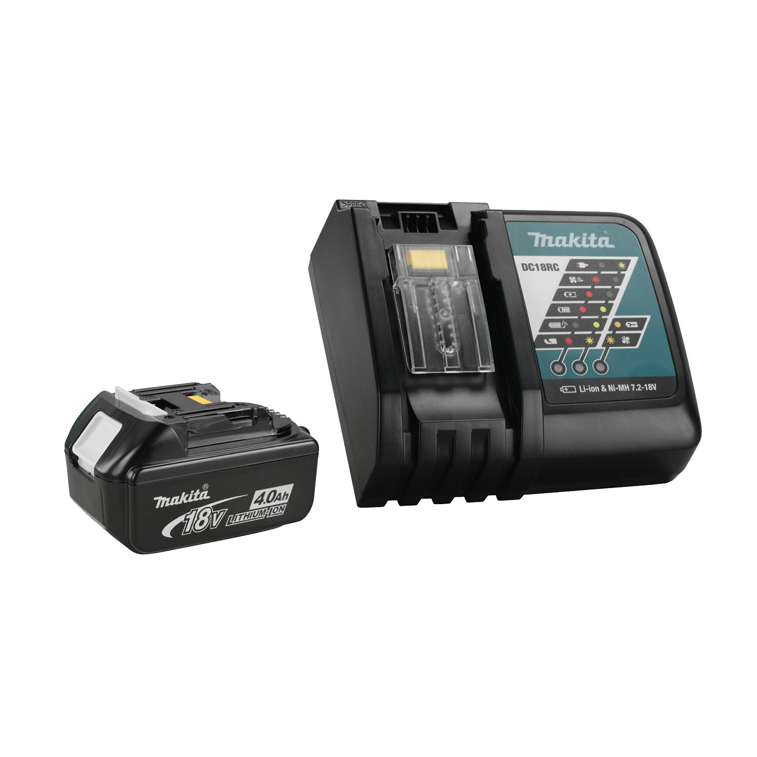 Trousse de démarrage de batterie et chargeur 18 V 4,0 Ah
