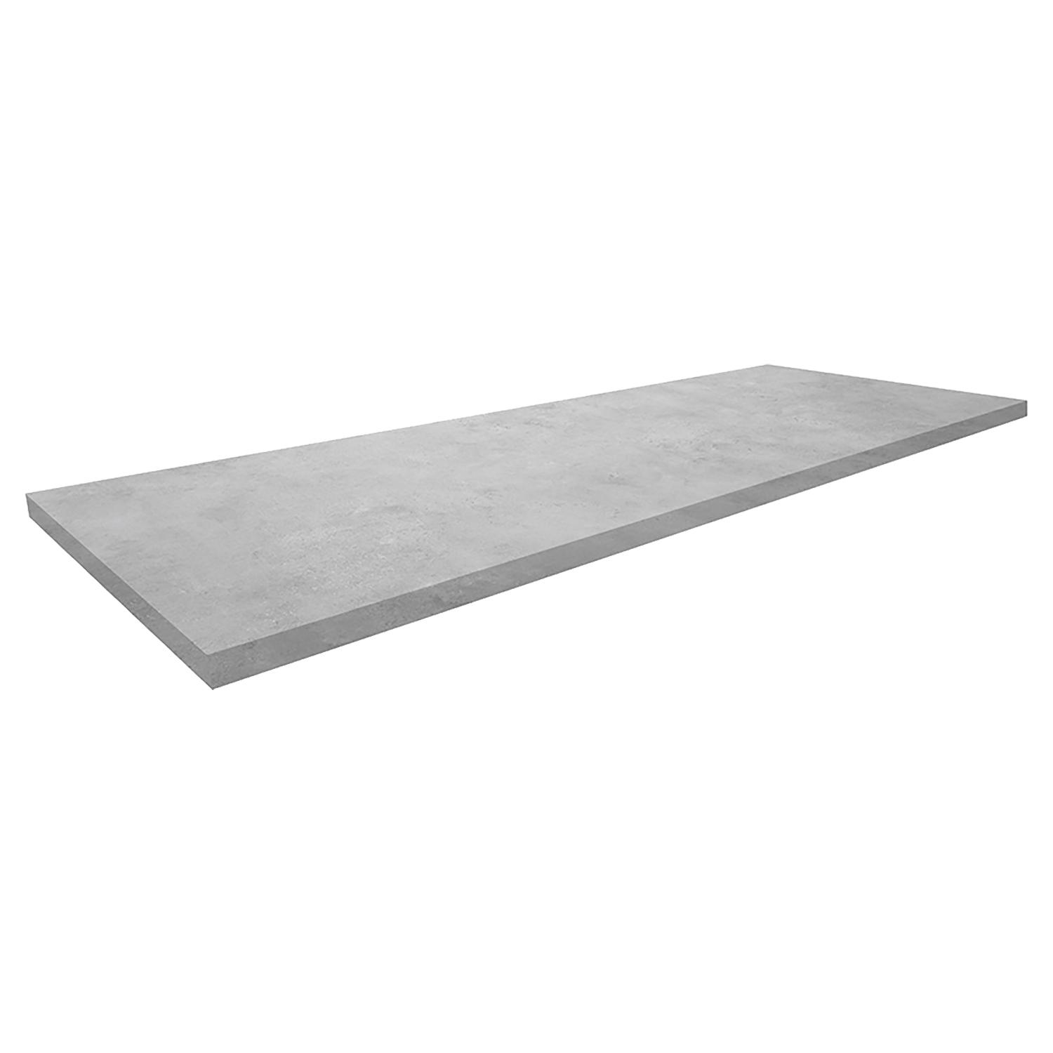 72" BL Stretta Concrete Square Laminate Worktop