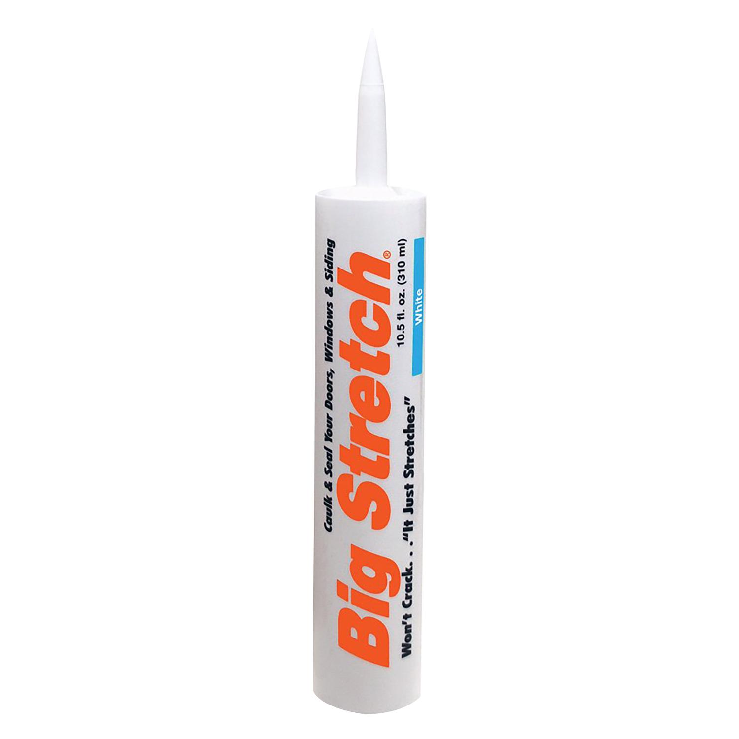 Produit de calfeutrage Big Stretch GenStone Sashco, blanc
