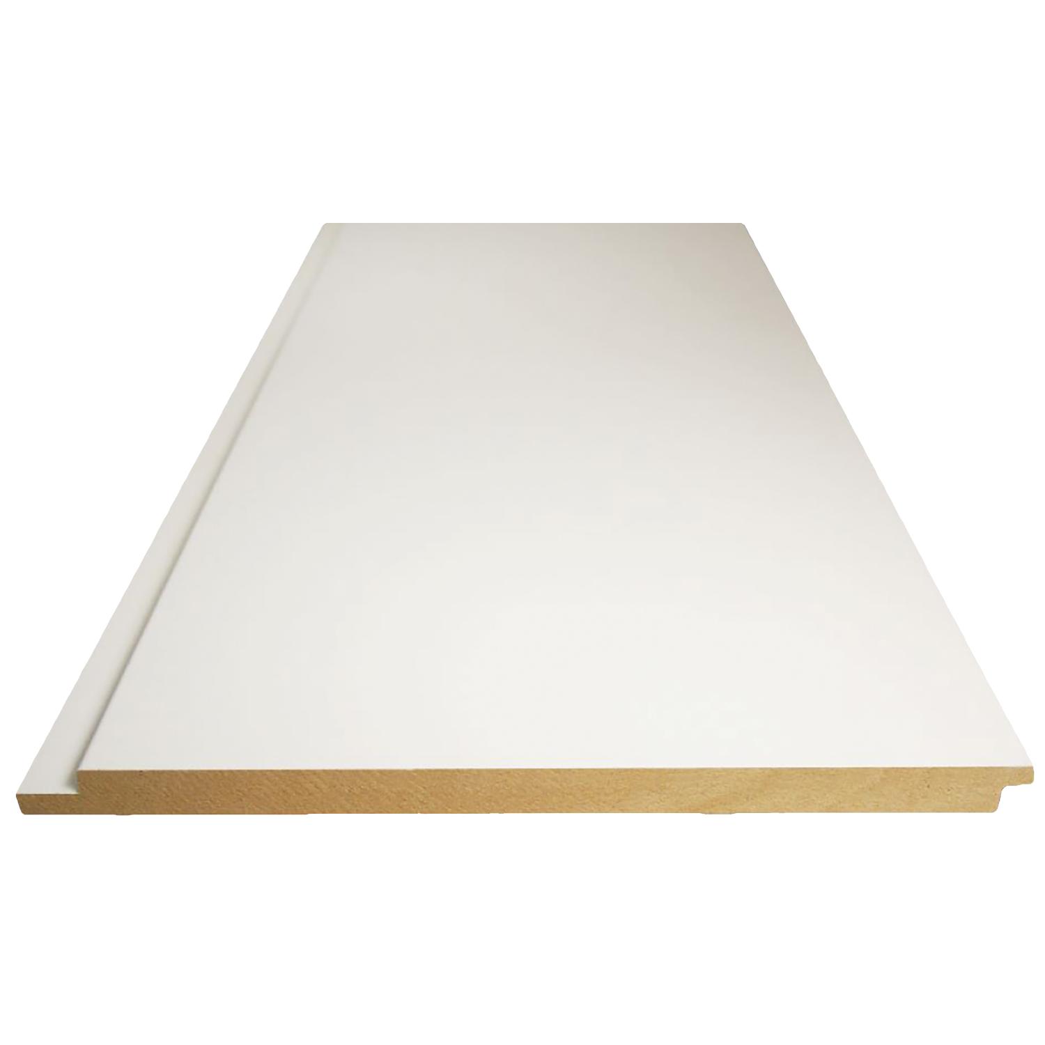 Feuillure en FDM apprêtée 1/2 po x 7 5/16 po x 16 pi