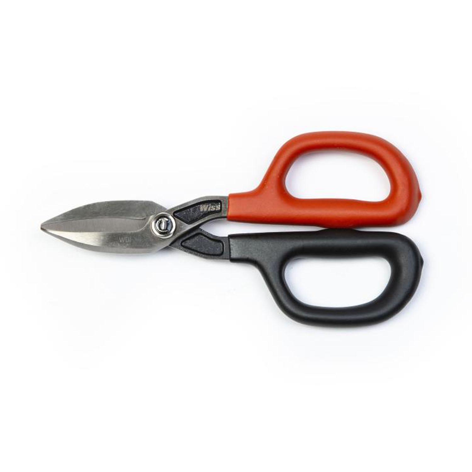 Cisailles de ferblantier à motif droit 7 po