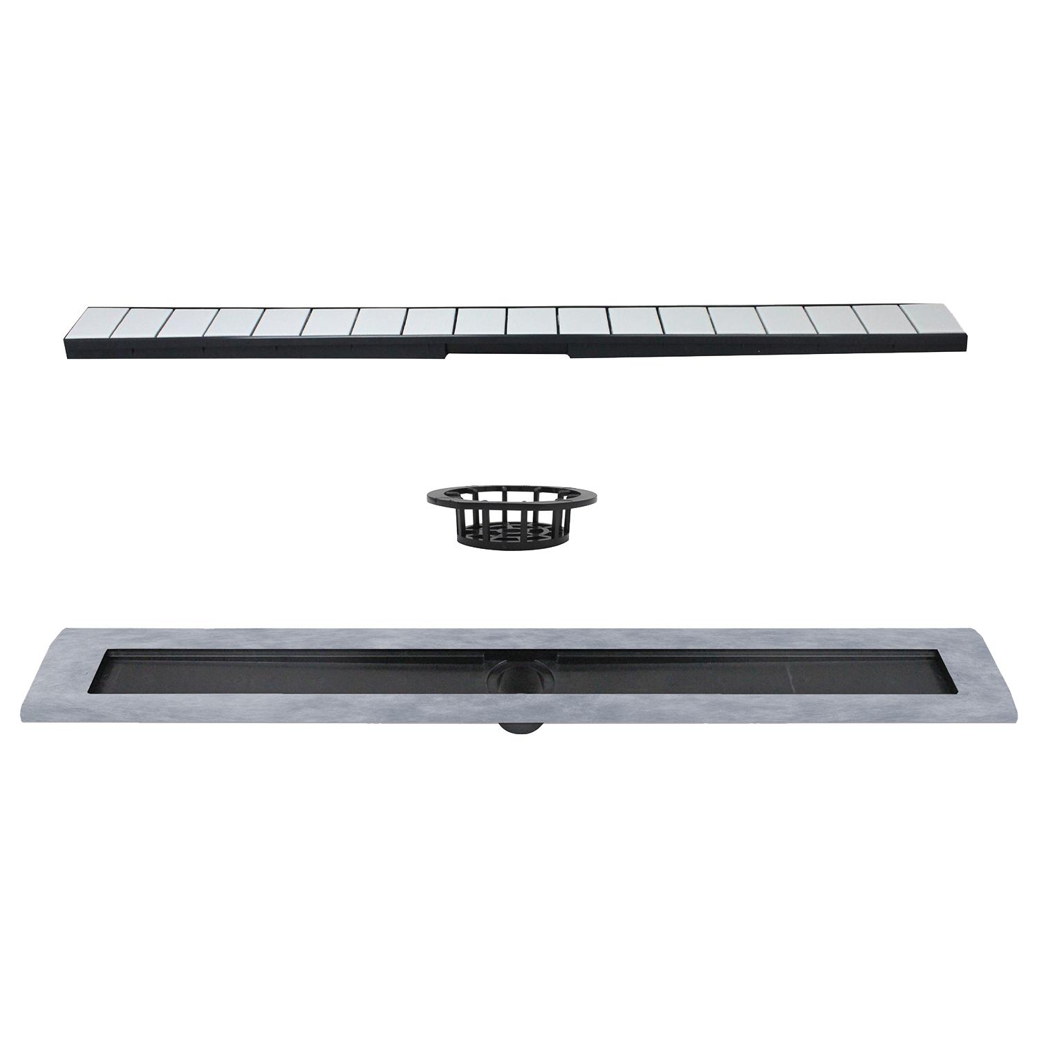 36" Liner Drain Kit-Tile-In Top
