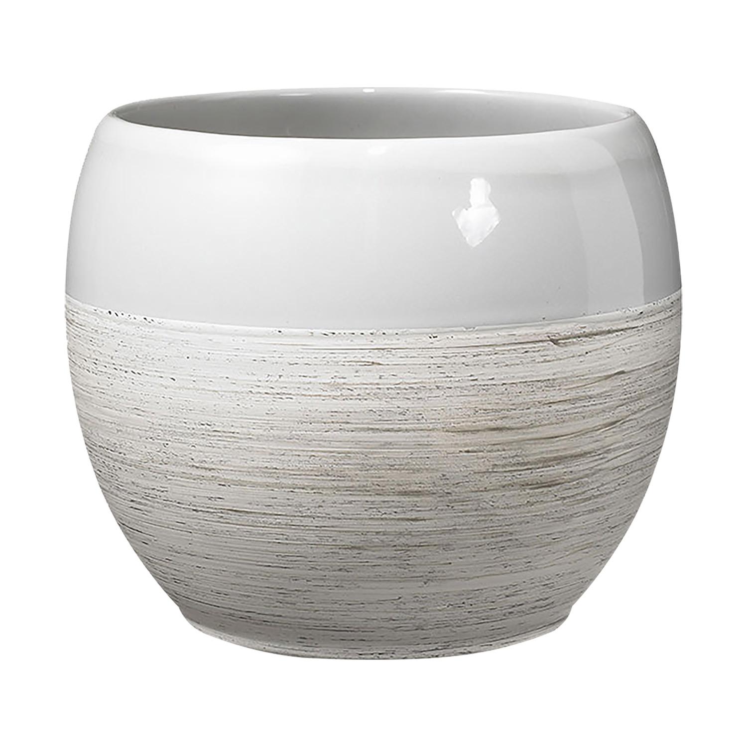 Pot Alberta Fashion gris, 7 po