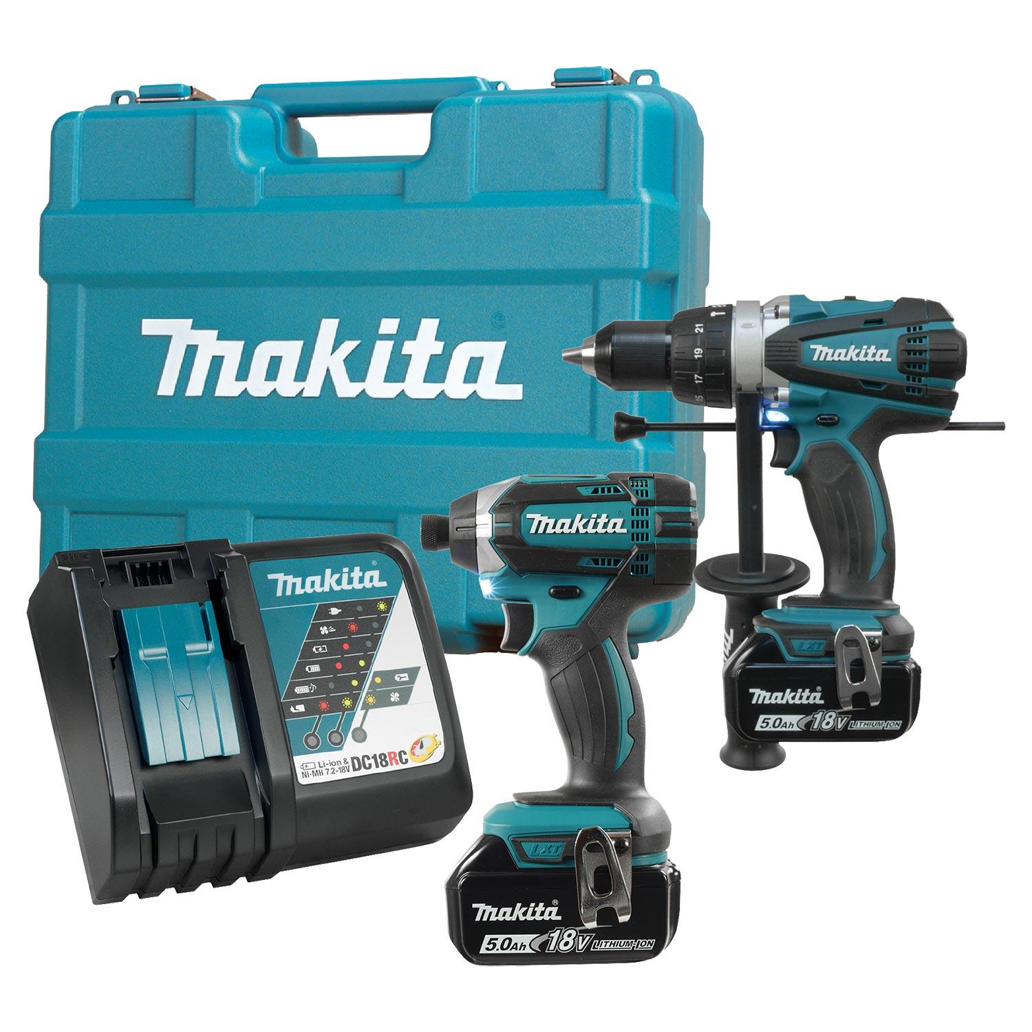18V LXT 5.0 AH 2-Tool Combo Kit
