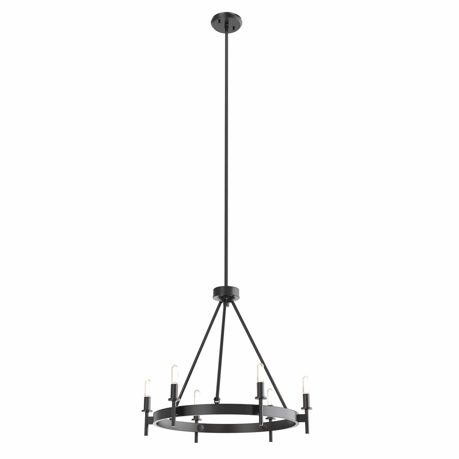 Lustre Cambrai 6 lumières 21 po