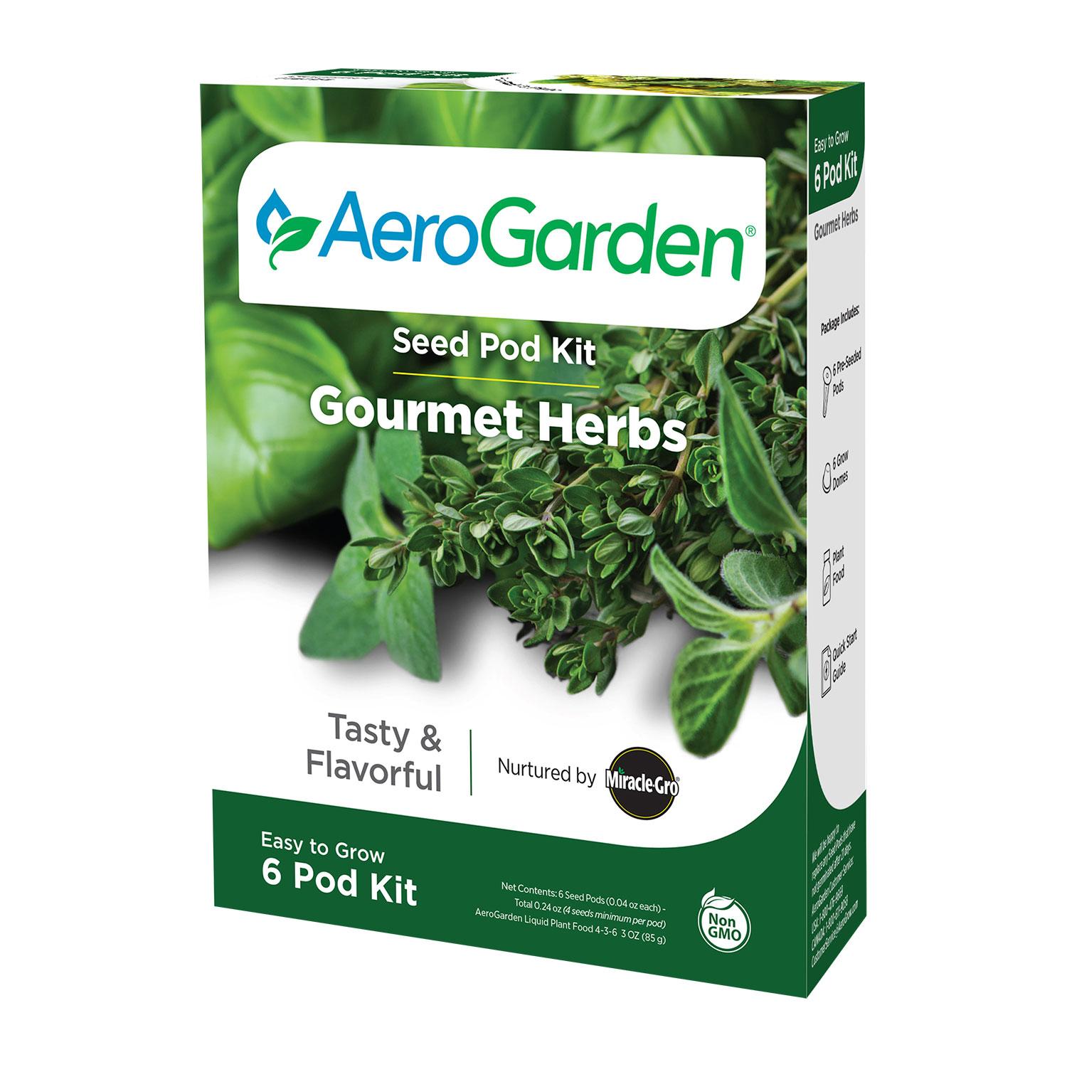 AeroGarden Gourmet Herb Seed Pod Kit (6-Pod)