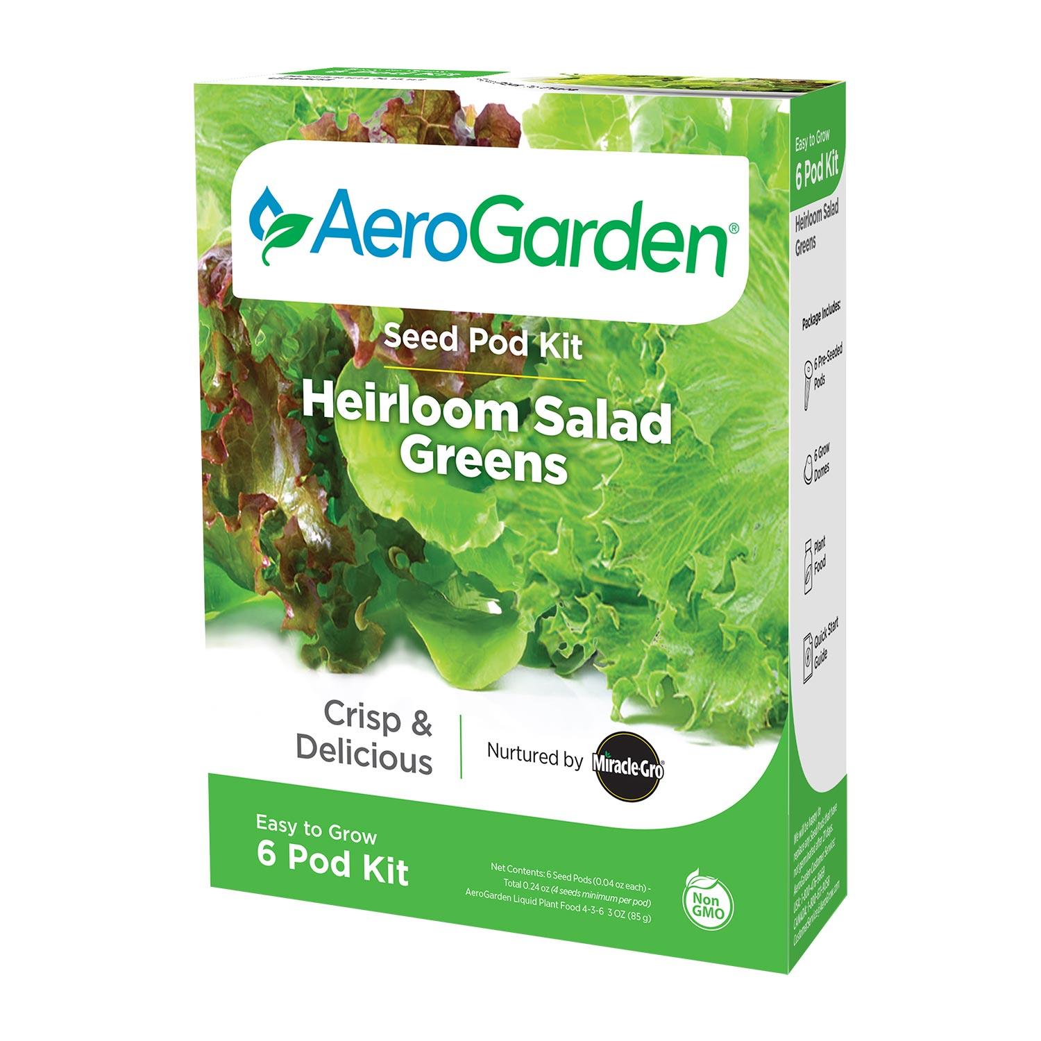 Ensemble de semence à légumes feuilles AeroGarden (6 capsule