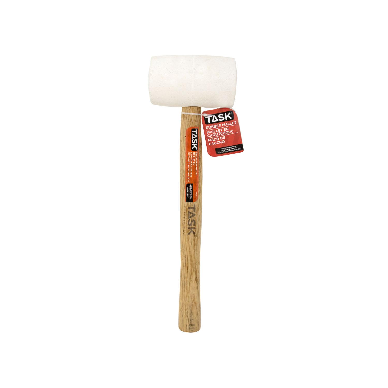 16 oz. White Rubber Mallet