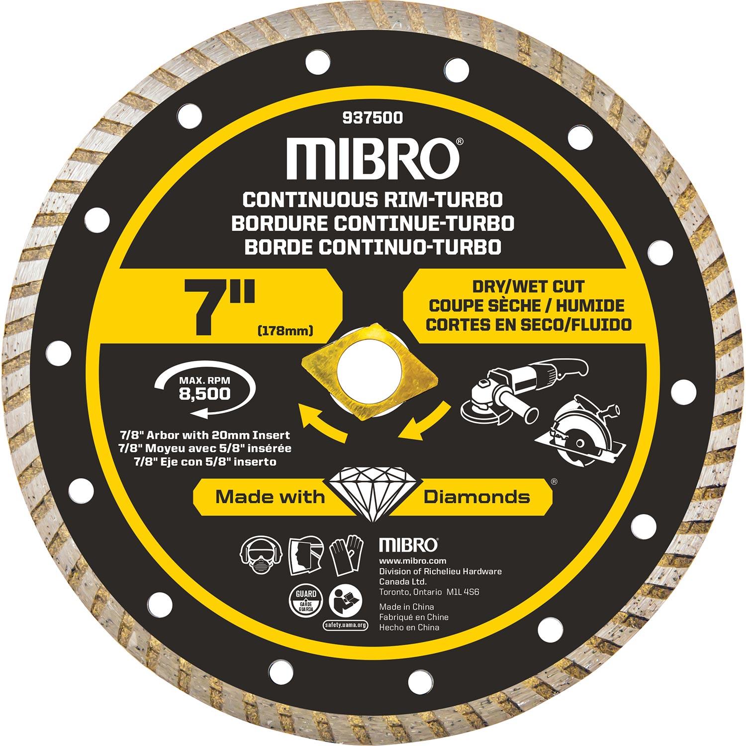 7" Turbo Diamond Blade