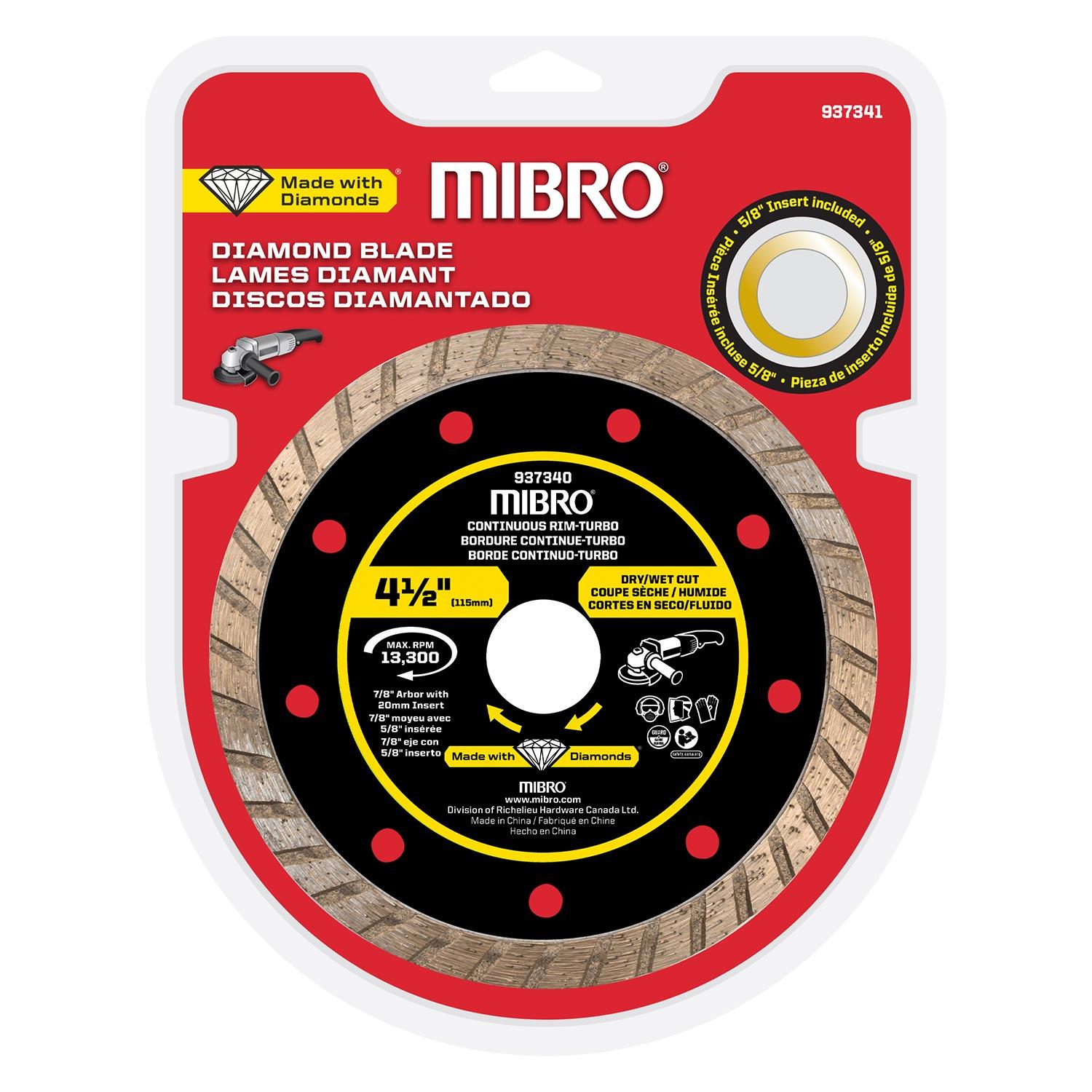 4-1/2" Turbo SVS Diamond Blade