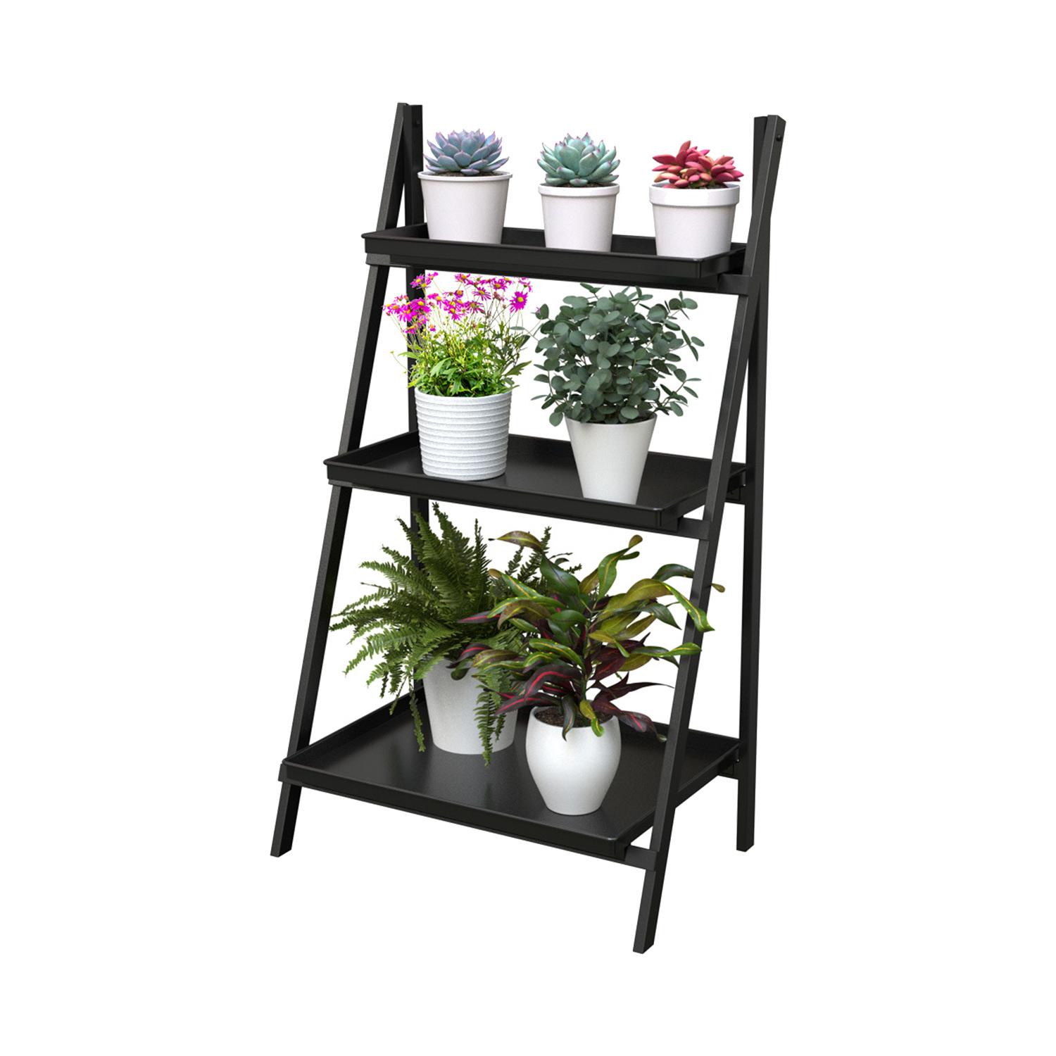 Support de plante en échelle à 3 niveaux
