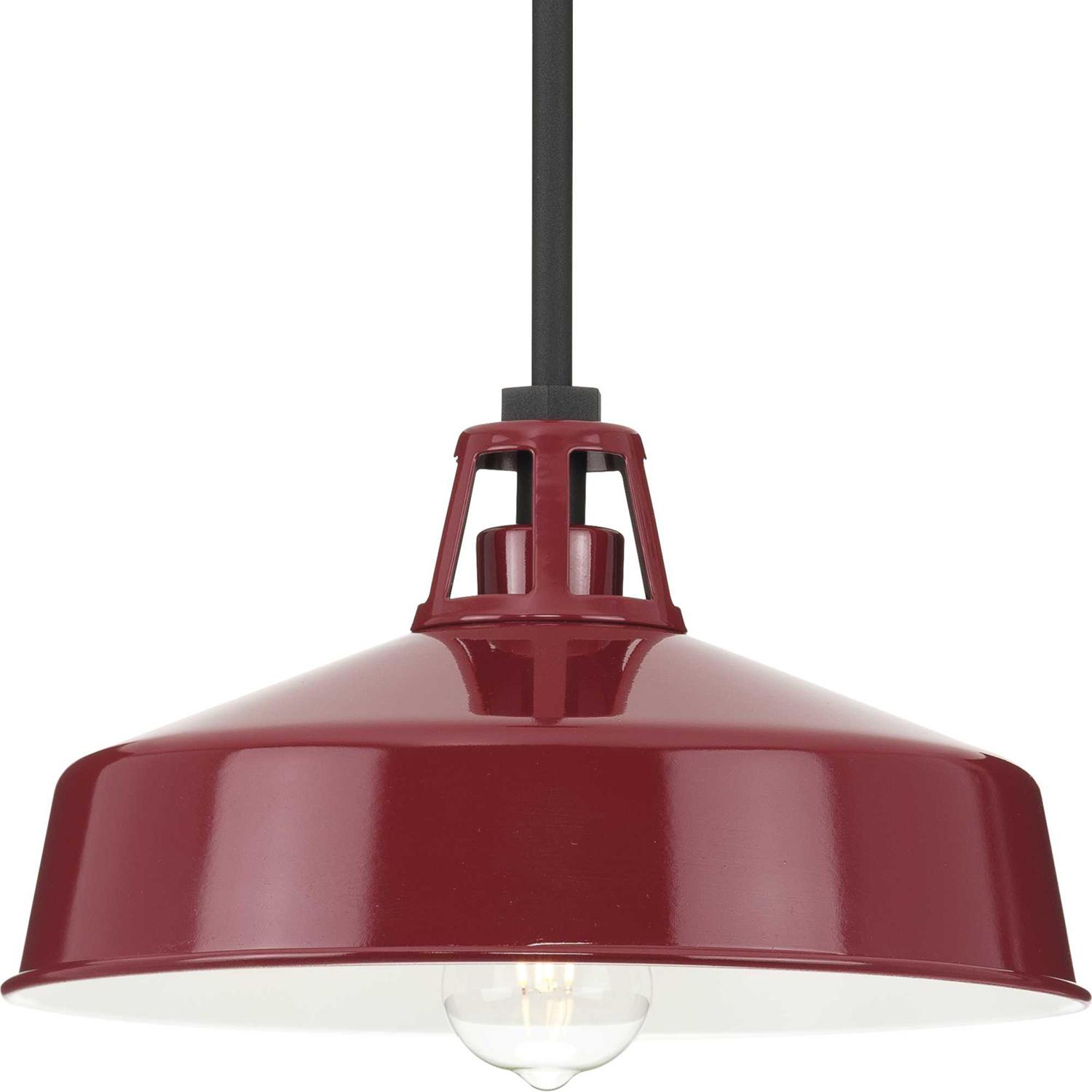 Cedar Springs 13" Red Pendant
