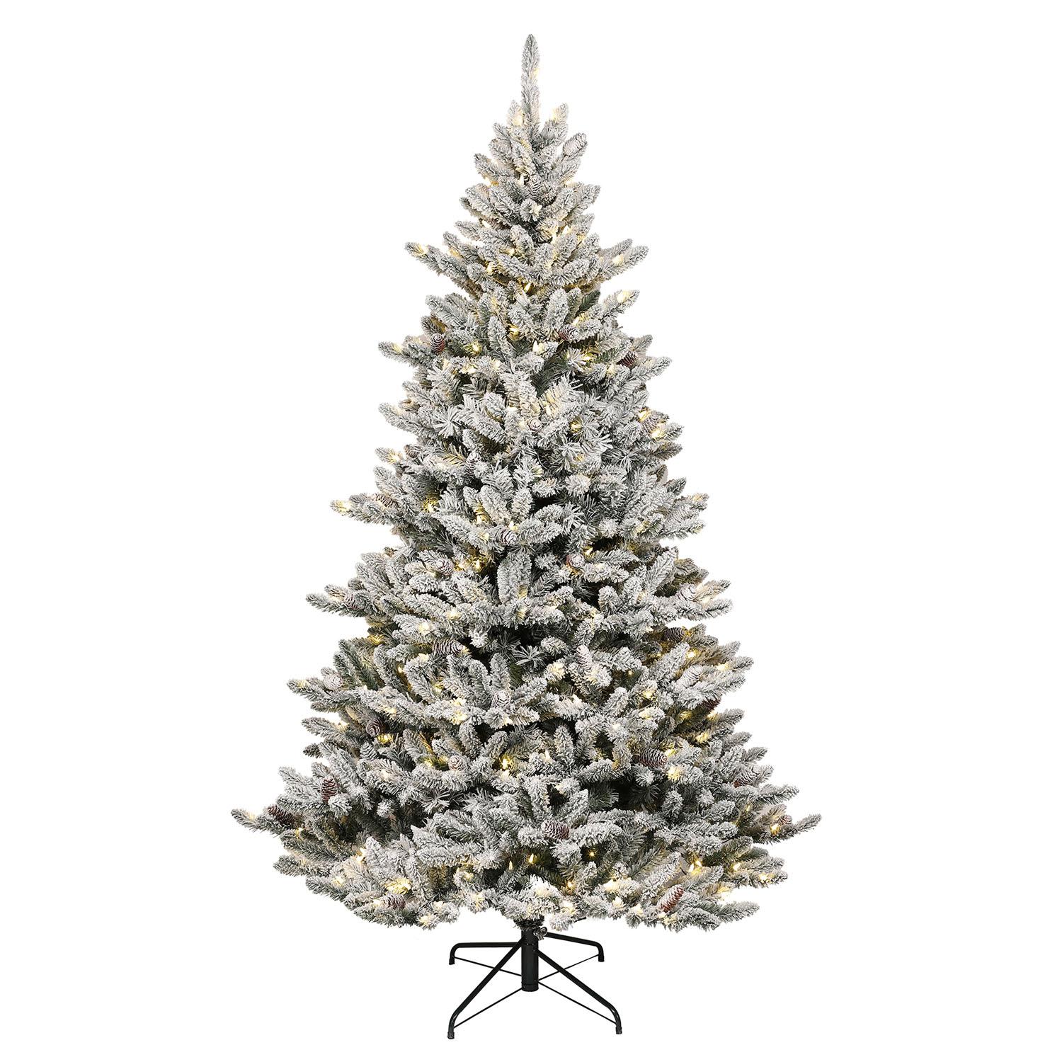 Grand Birmingham LED Tree with 500 Warm White Lights 7'