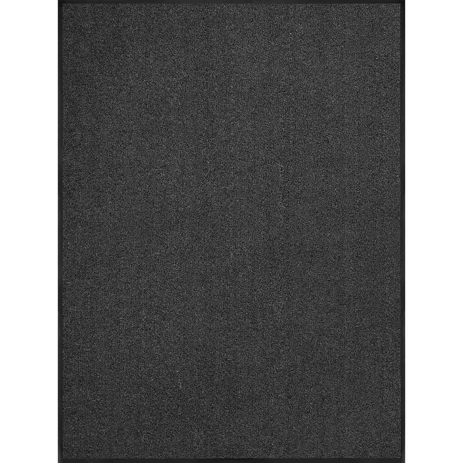 3' x 4' Elbert Charcoal Utility Mat
