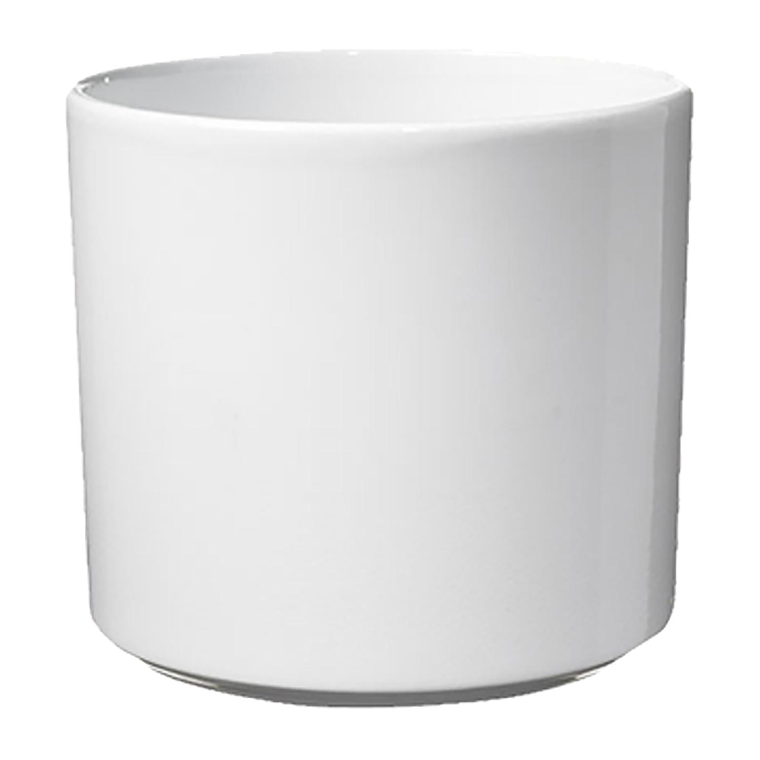 Mini-pot Las Vegas, blanc brillant, 3 po