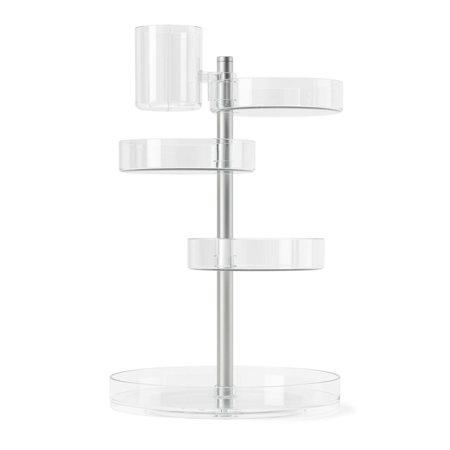 Organisateur à cosmétiques Pirouette, transparent